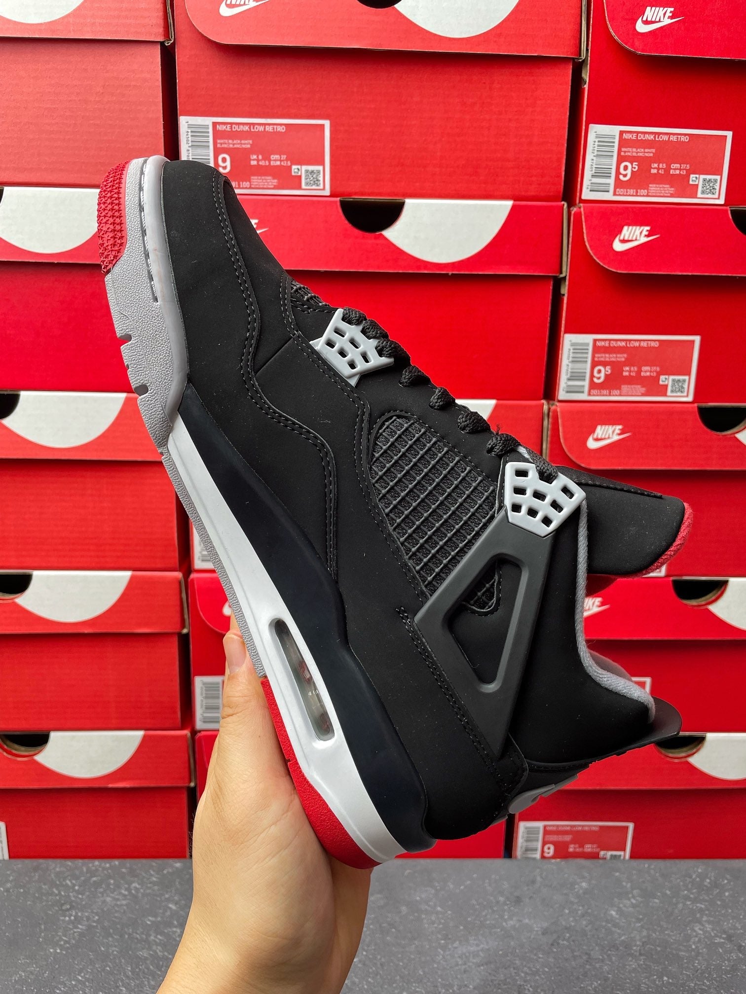 PK Batch-Air Jordan 4 “Bred”