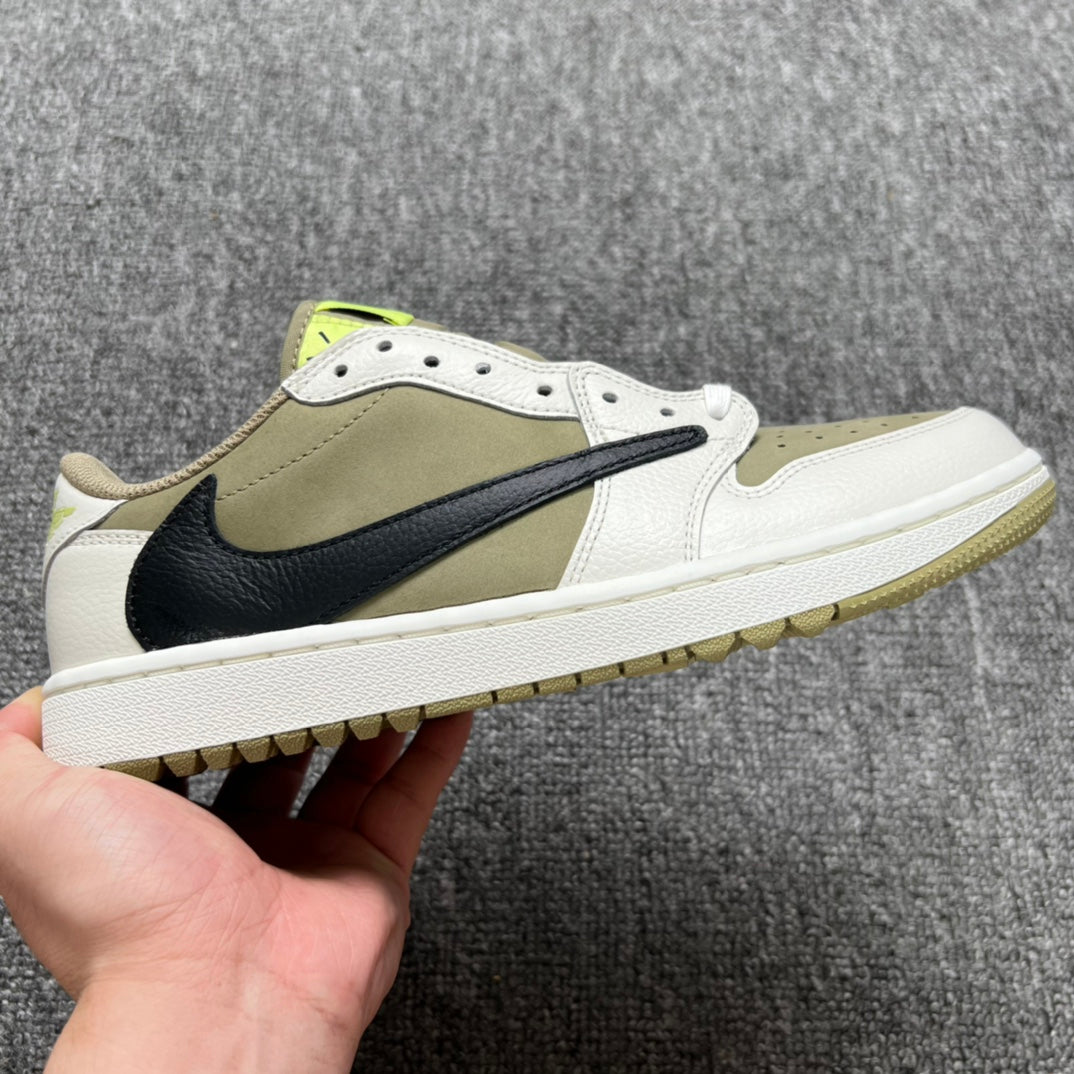 PK Batch-Air Jordan 1  × Travis Scott “Golf Olives”