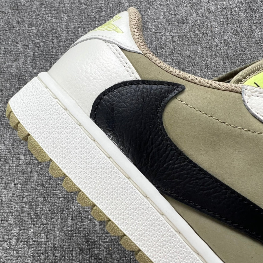 PK Batch-Air Jordan 1  × Travis Scott “Golf Olives”