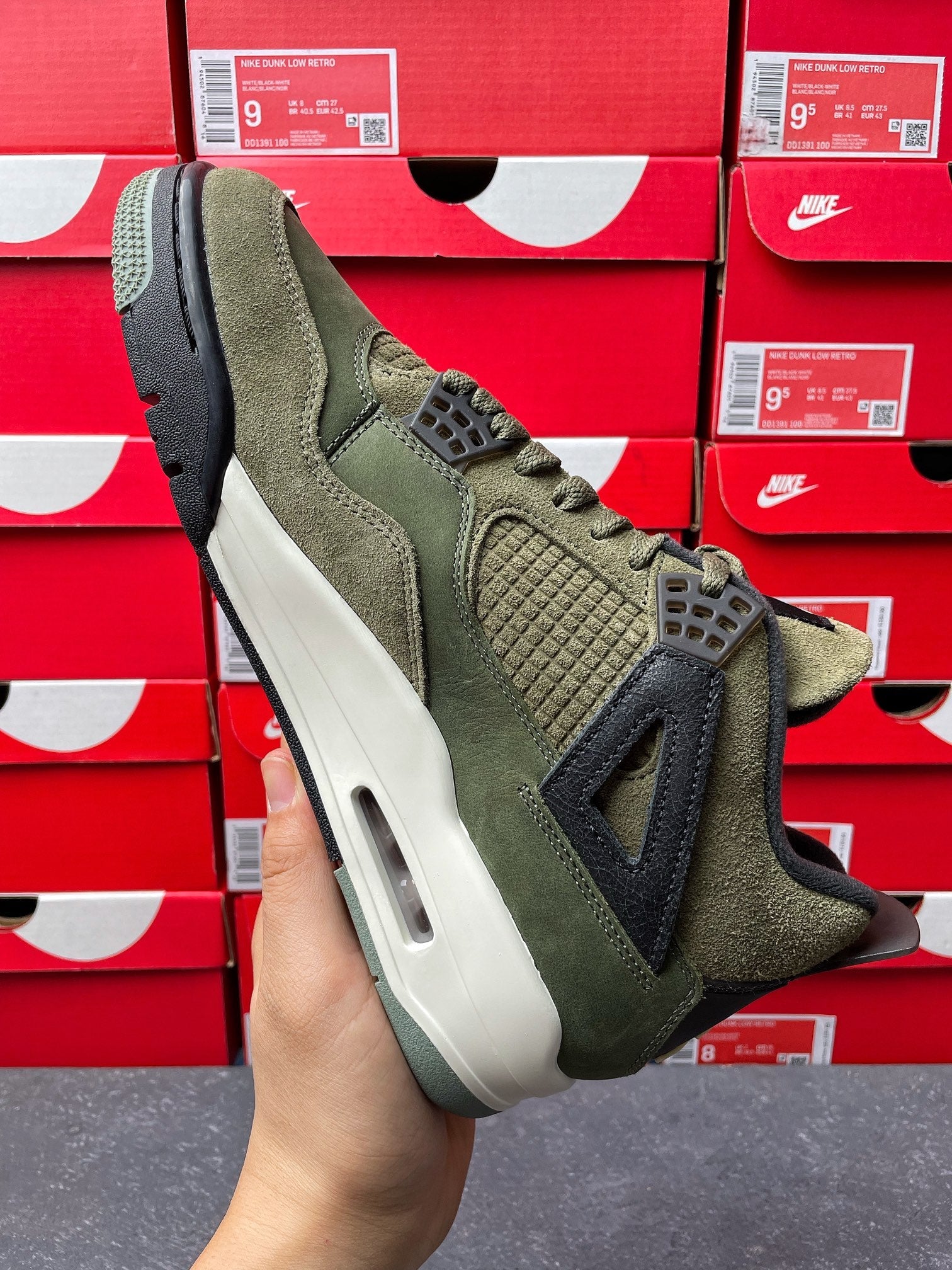 GX Batch-Air Jordan 4 “Olive”