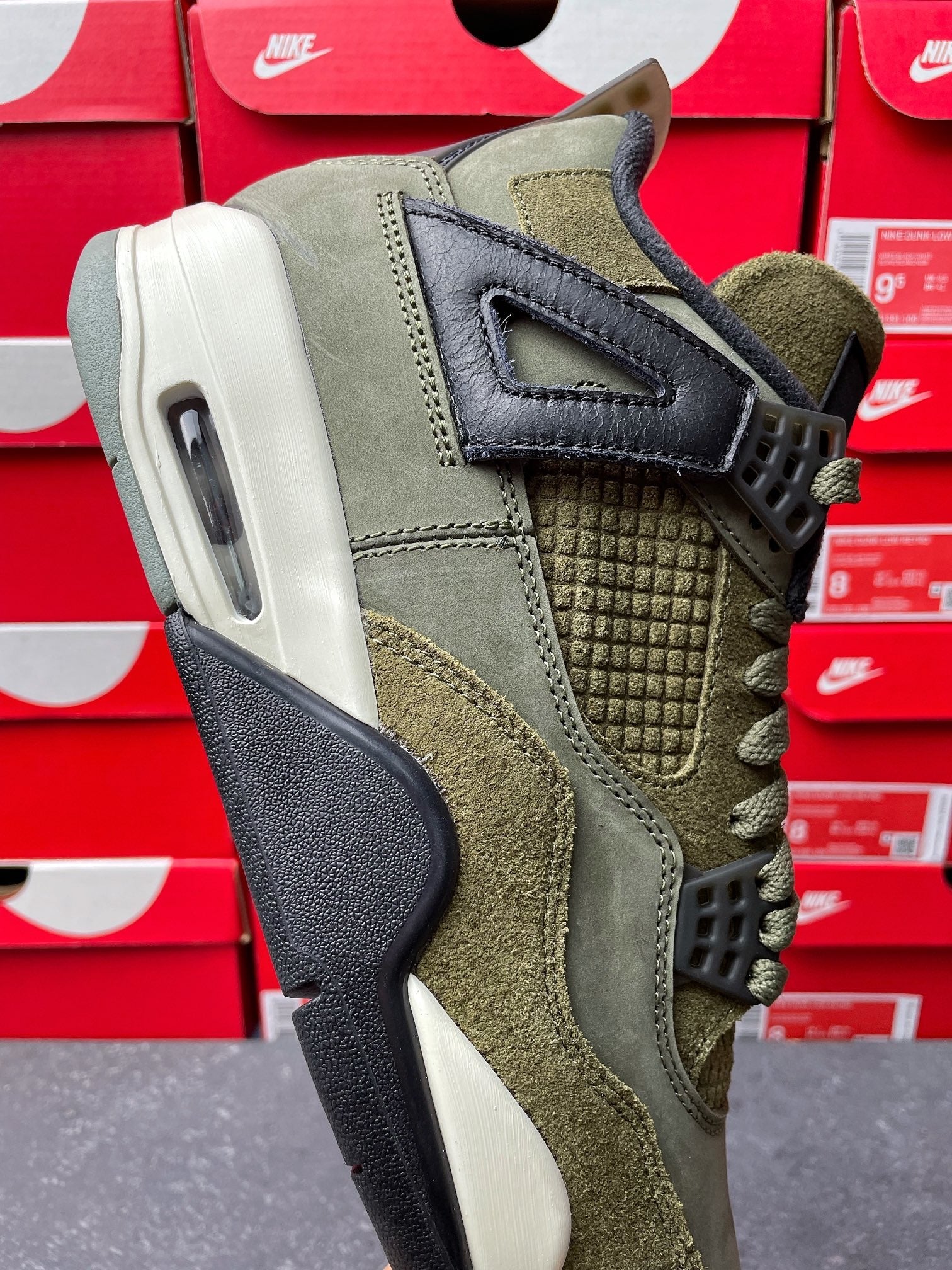 PK Batch-Air Jordan 4 “Olive”