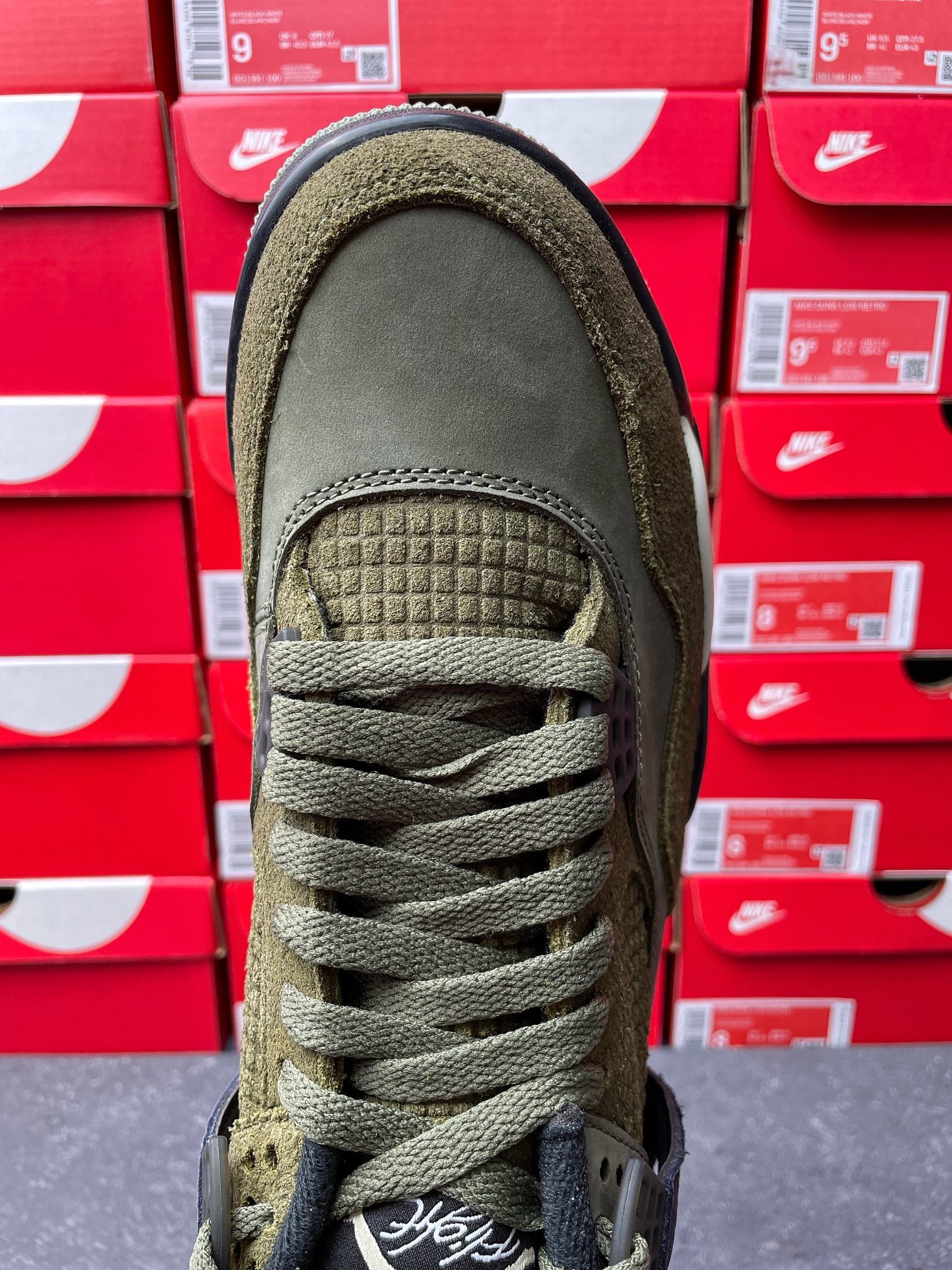 PK Batch-Air Jordan 4 “Olive”