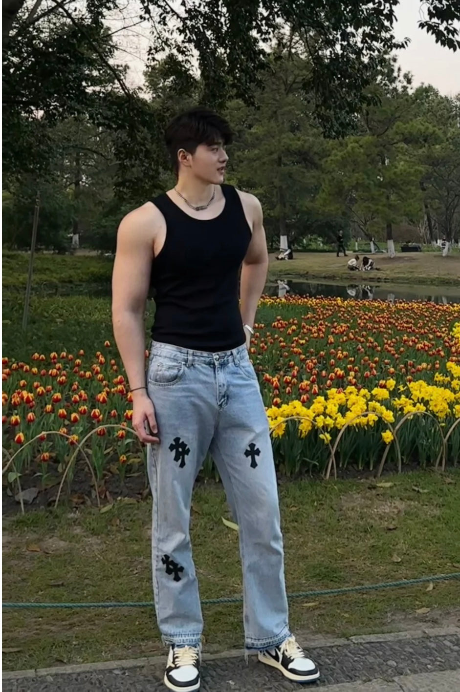 LuxluxHouse Best Quality Clothes Pants Chrome Hearts