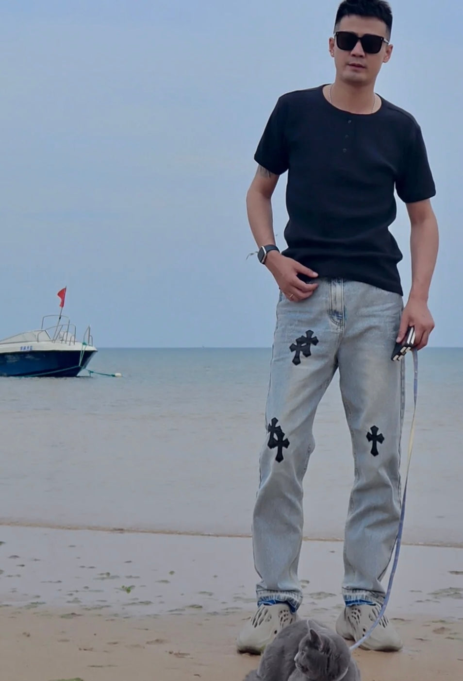 LuxluxHouse Best Quality Clothes Pants Chrome Hearts