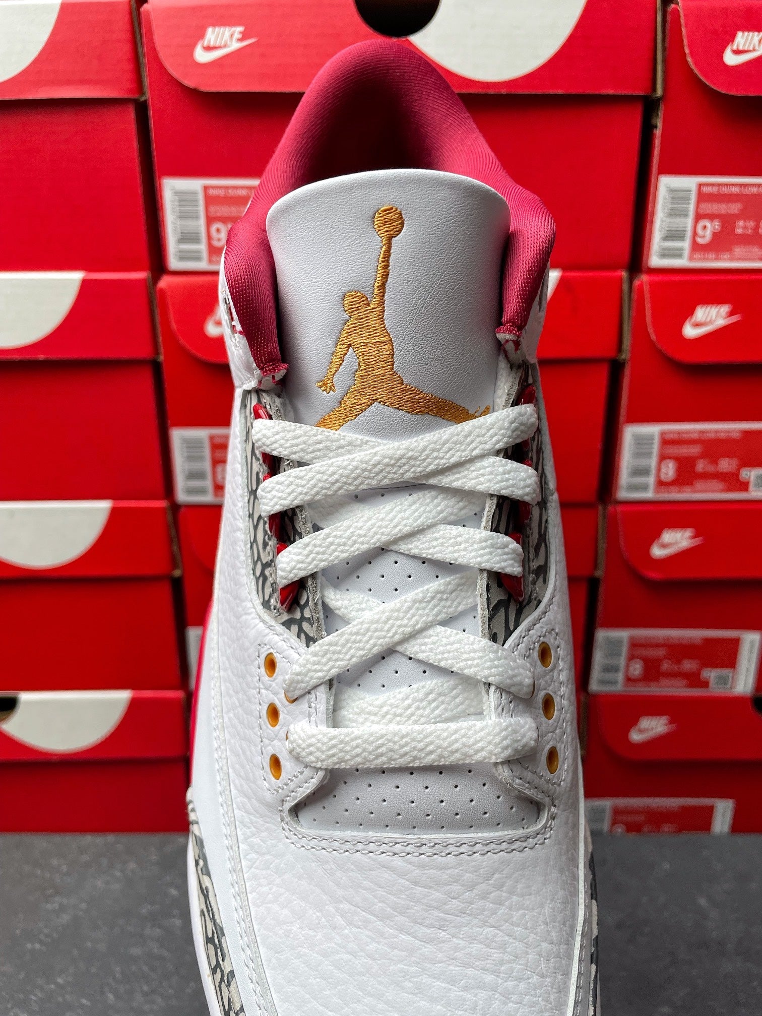 LW Batch-Air Jordan 3 “Cardinal Red”