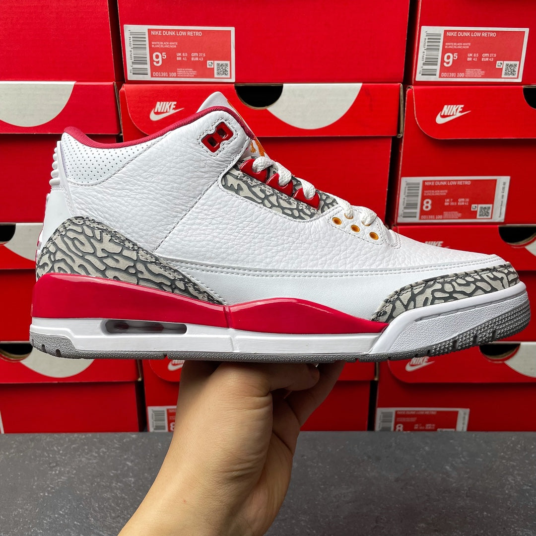 LW Batch-Air Jordan 3 “Cardinal Red”