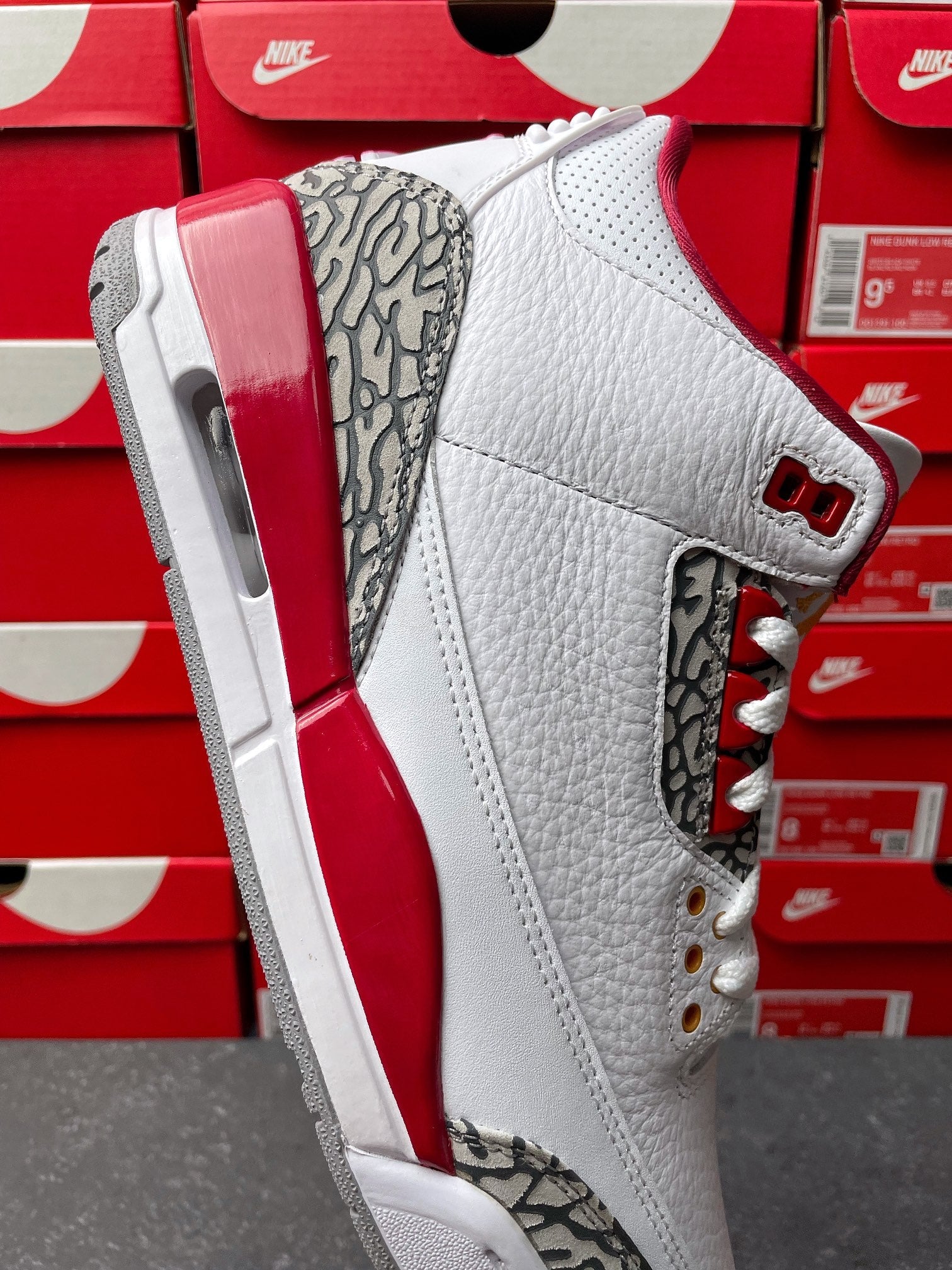 LW Batch-Air Jordan 3 “Cardinal Red”