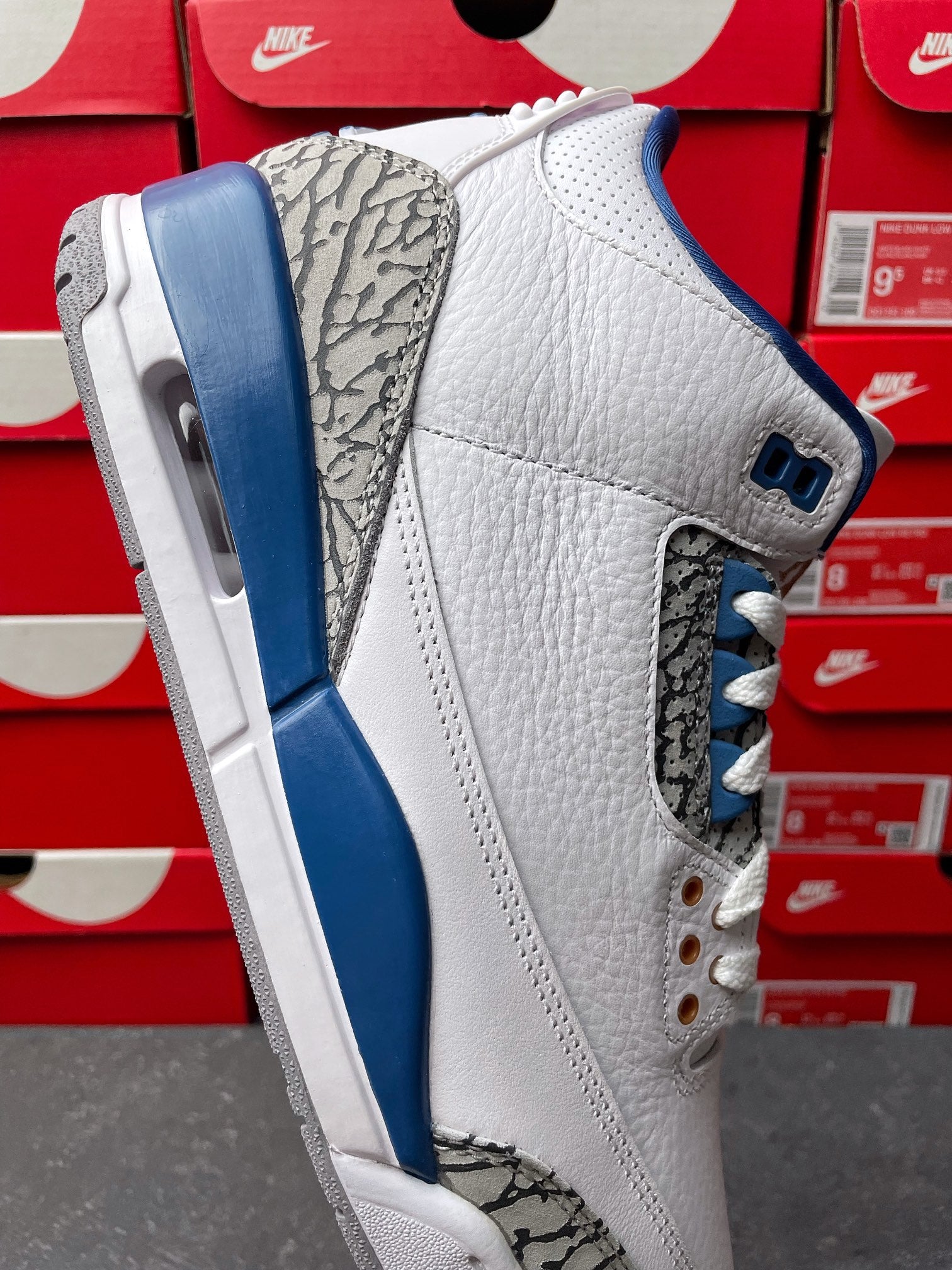 LW Batch-Air Jordan 3 “White and True Blue”