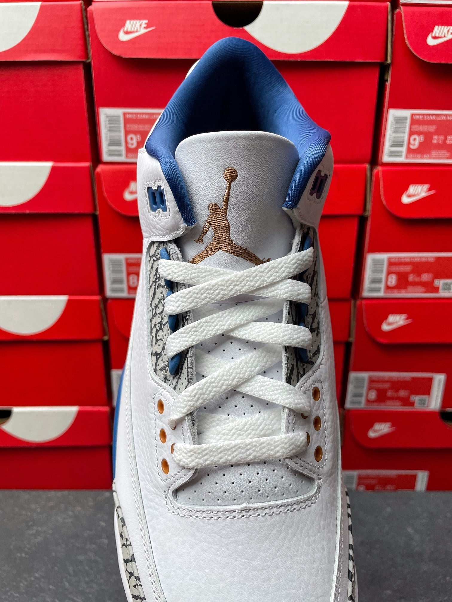 LW Batch-Air Jordan 3 “White and True Blue”