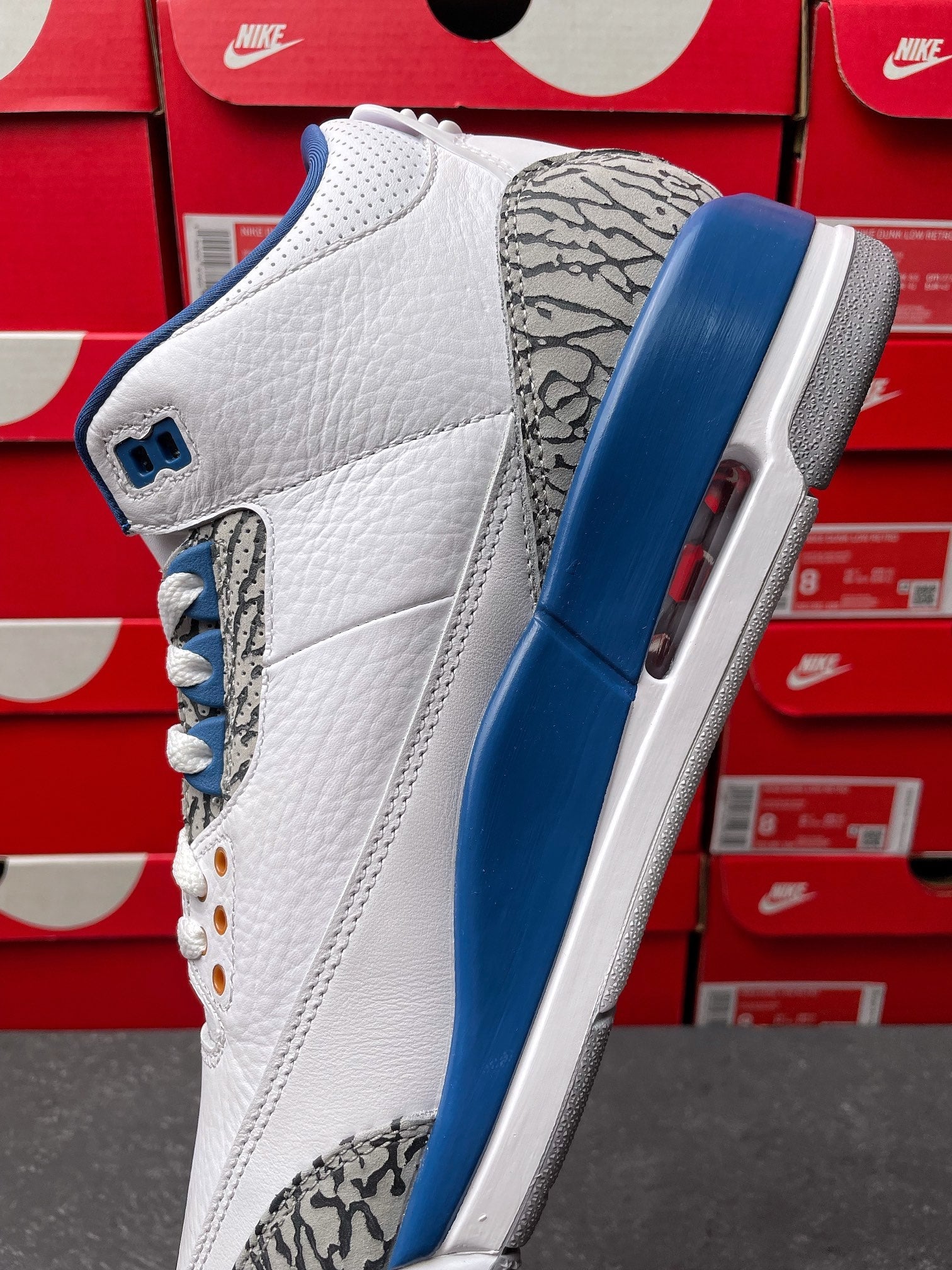 LW Batch-Air Jordan 3 “White and True Blue”