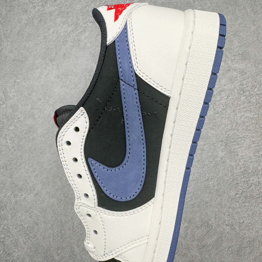 KZ Batch-Air Jordan 1  × Travis Scott “White Blue”