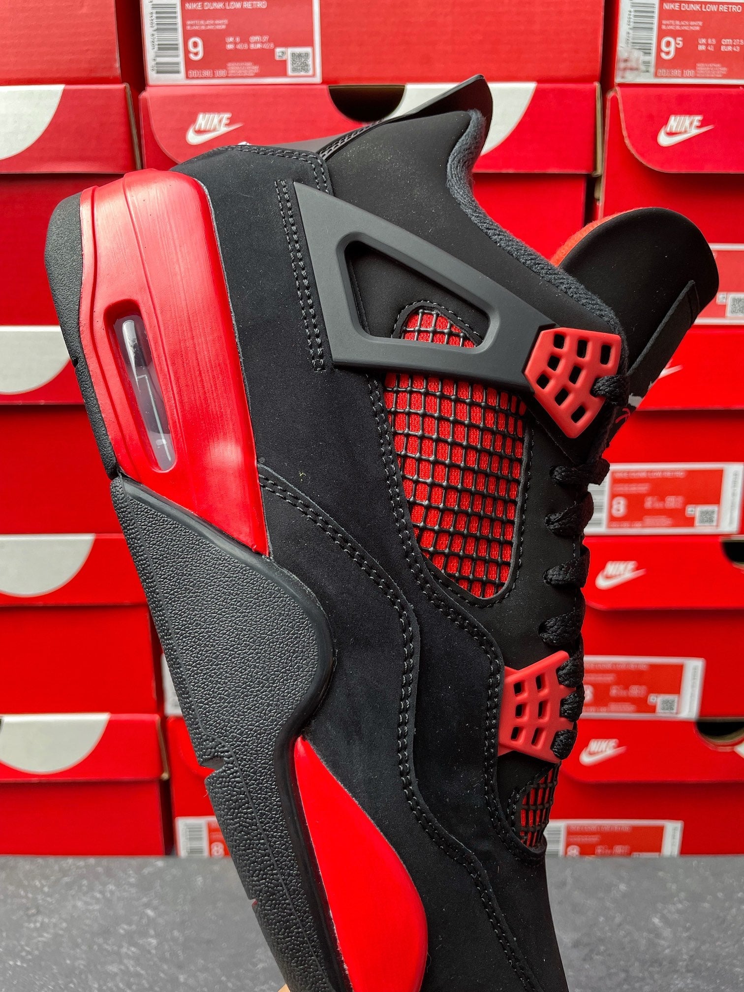 PK Batch-Air Jordan 4 “Red thunder”