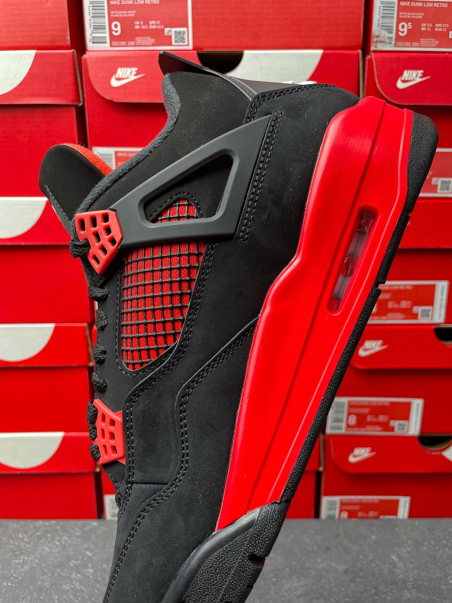 PK Batch-Air Jordan 4 “Red thunder”