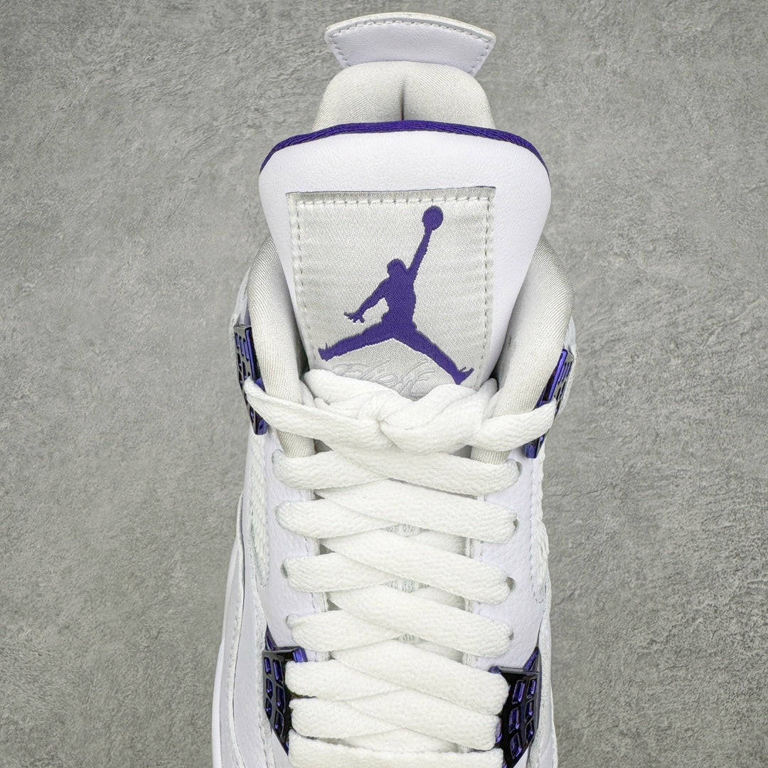 KZ Batch-Air Jordan 4 “Purple Metallic”