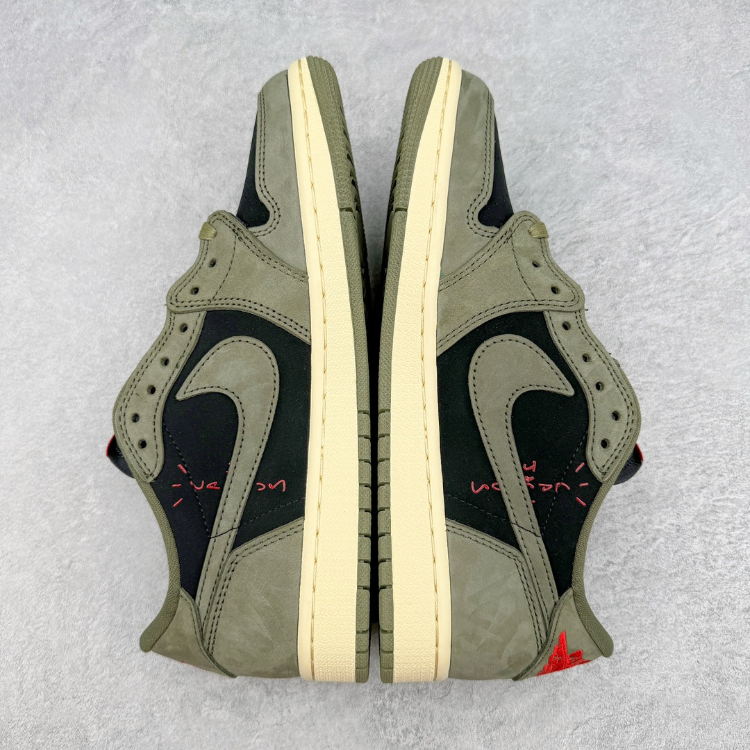 KZ Batch-Air Jordan 1  × Travis Scott “Green suede”