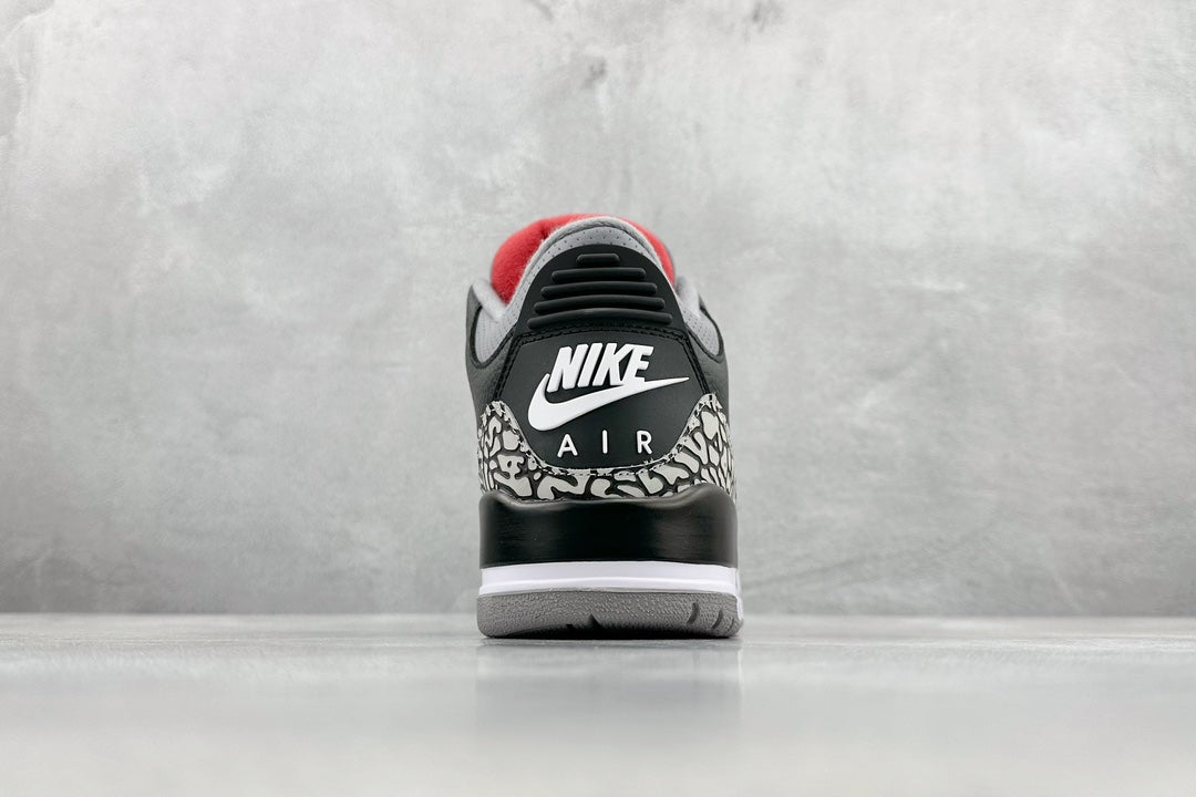 i8 Batch-Air Jordan 3 “Black Cement”