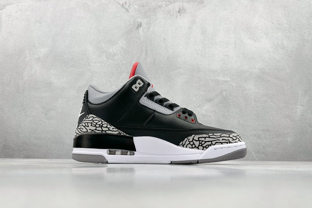 i8 Batch-Air Jordan 3 “Black Cement”