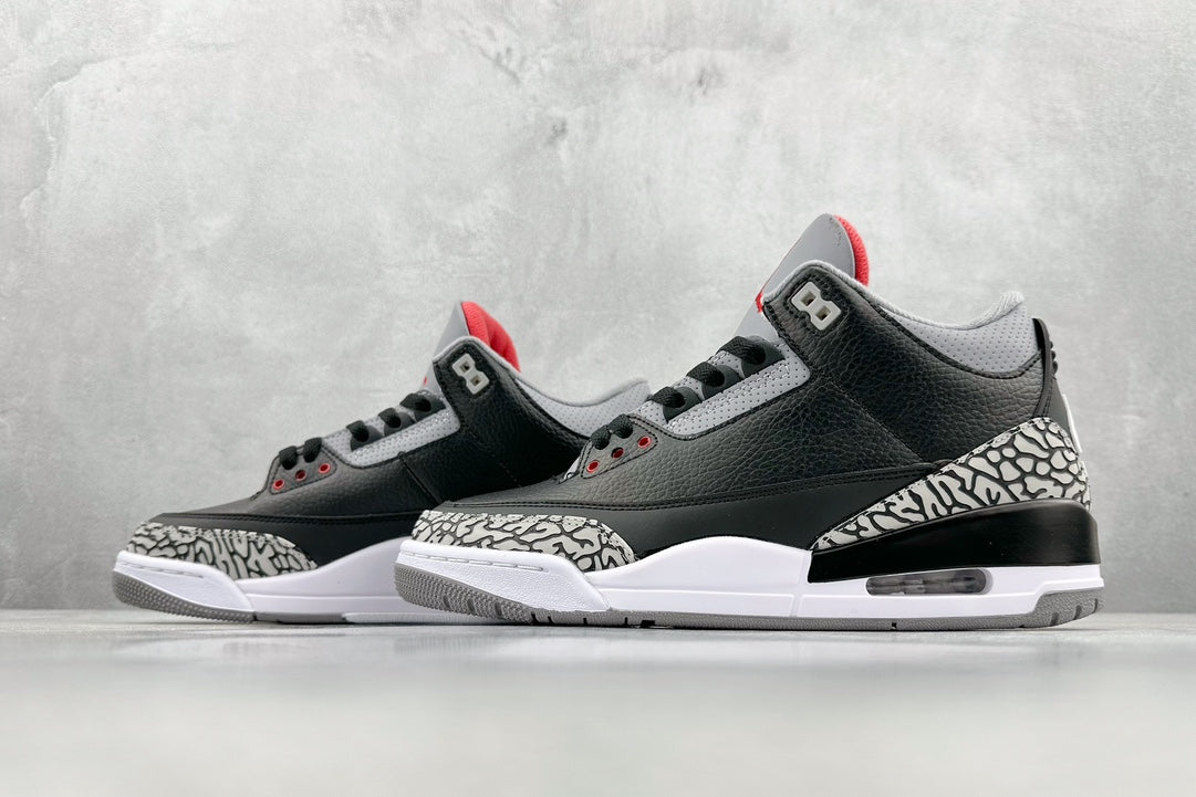 i8 Batch-Air Jordan 3 “Black Cement”