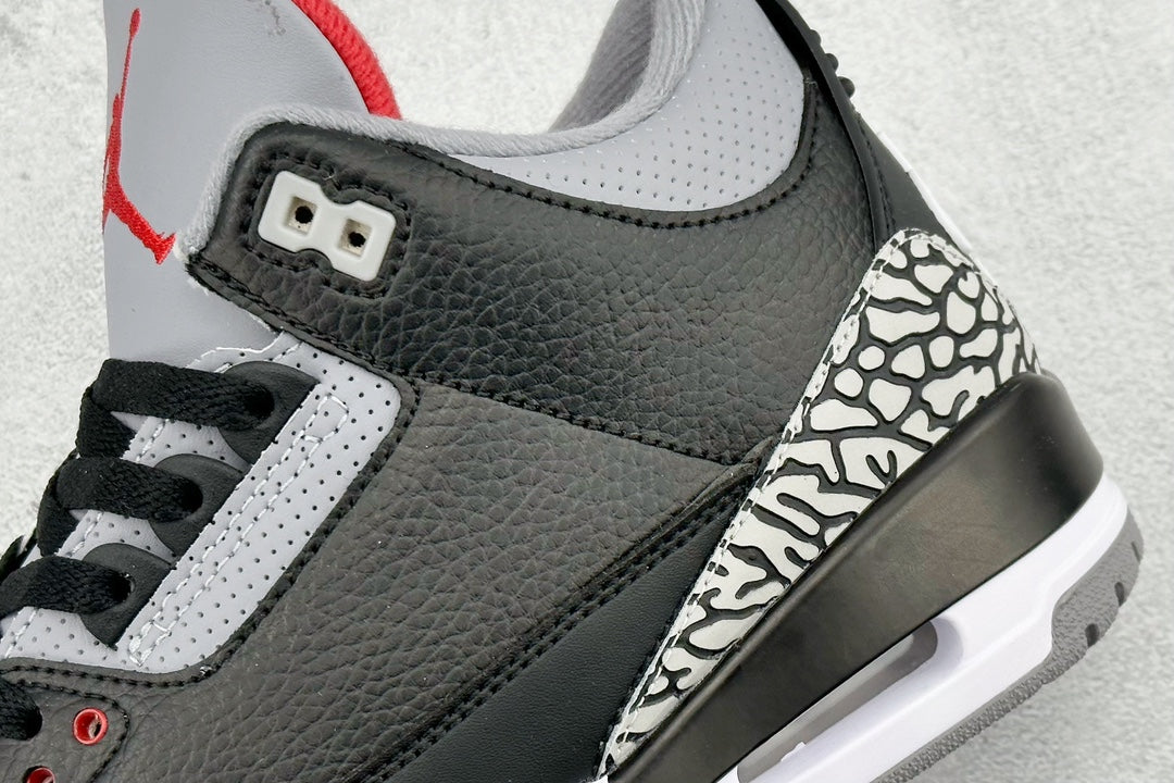 i8 Batch-Air Jordan 3 “Black Cement”