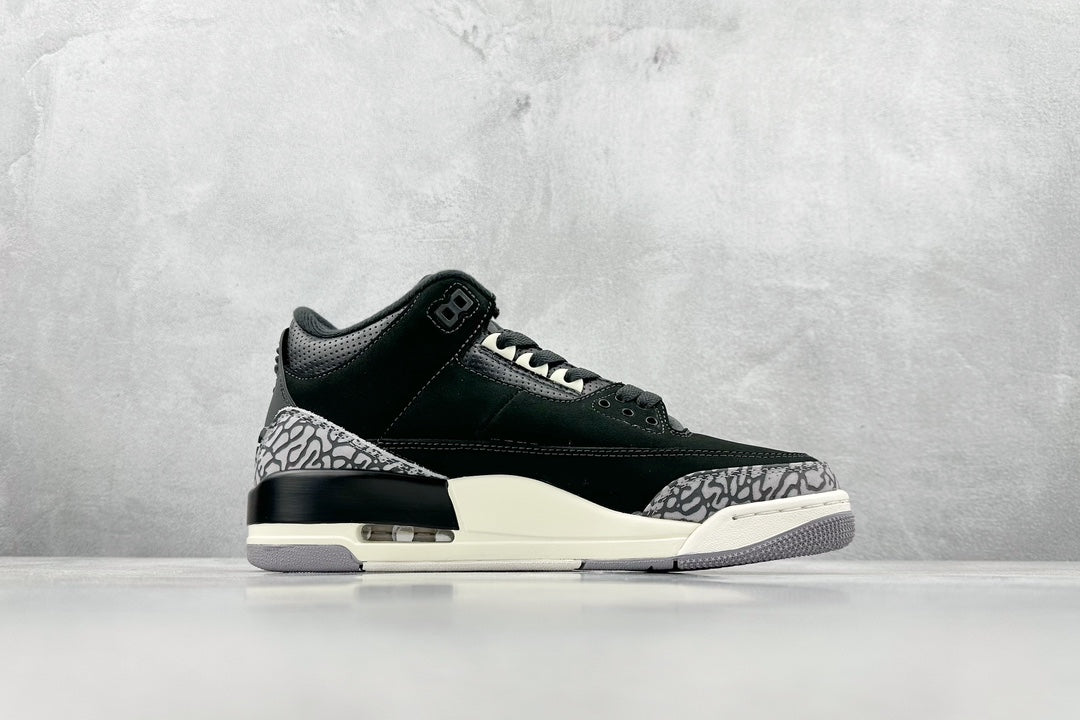 i8 Batch-Air Jordan 3 “Off Noir”