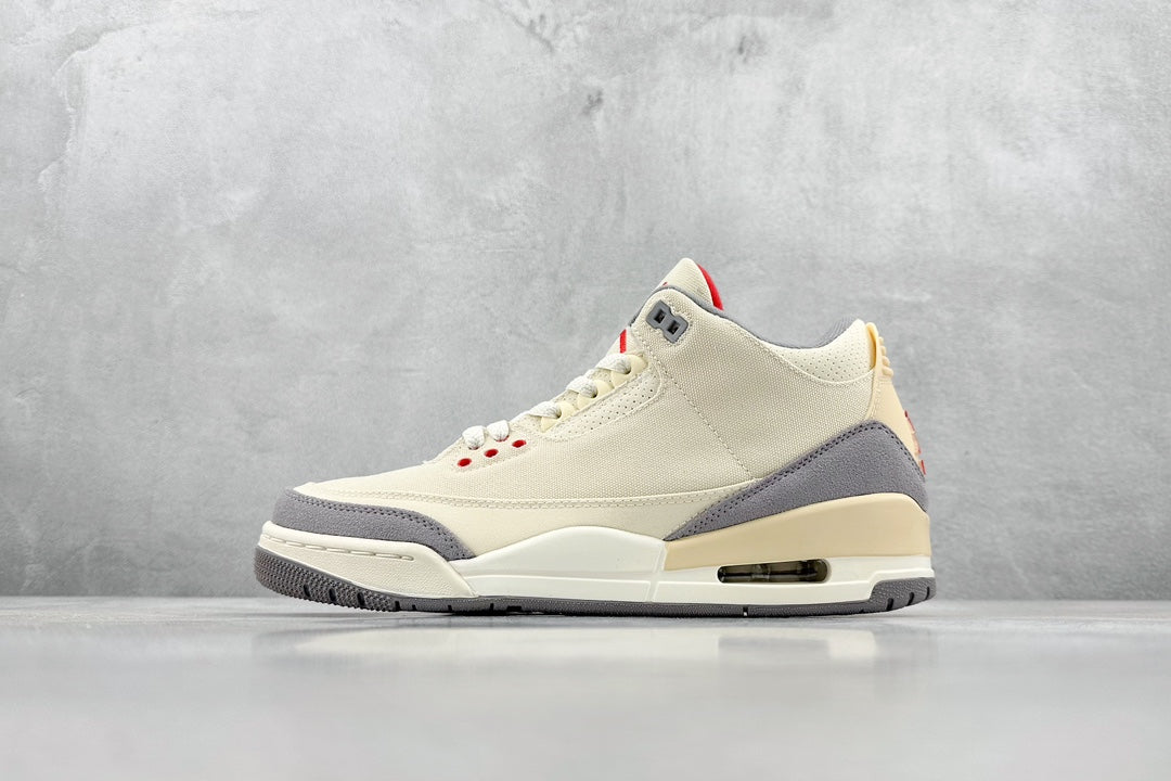 i8 Batch-Air Jordan 3 “Muslin”