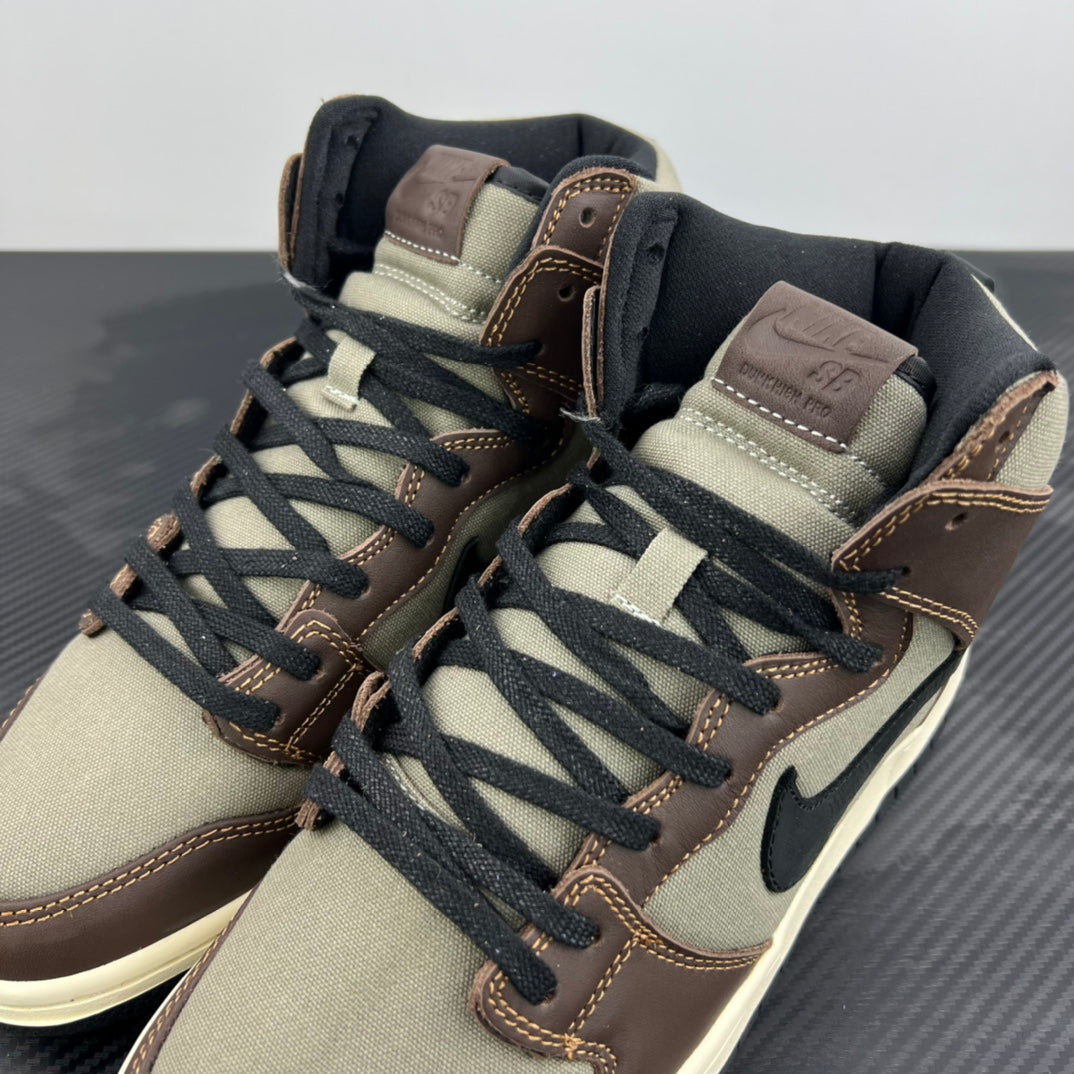 AY Batch-Dunk SB High Pro "Baroque Brown"