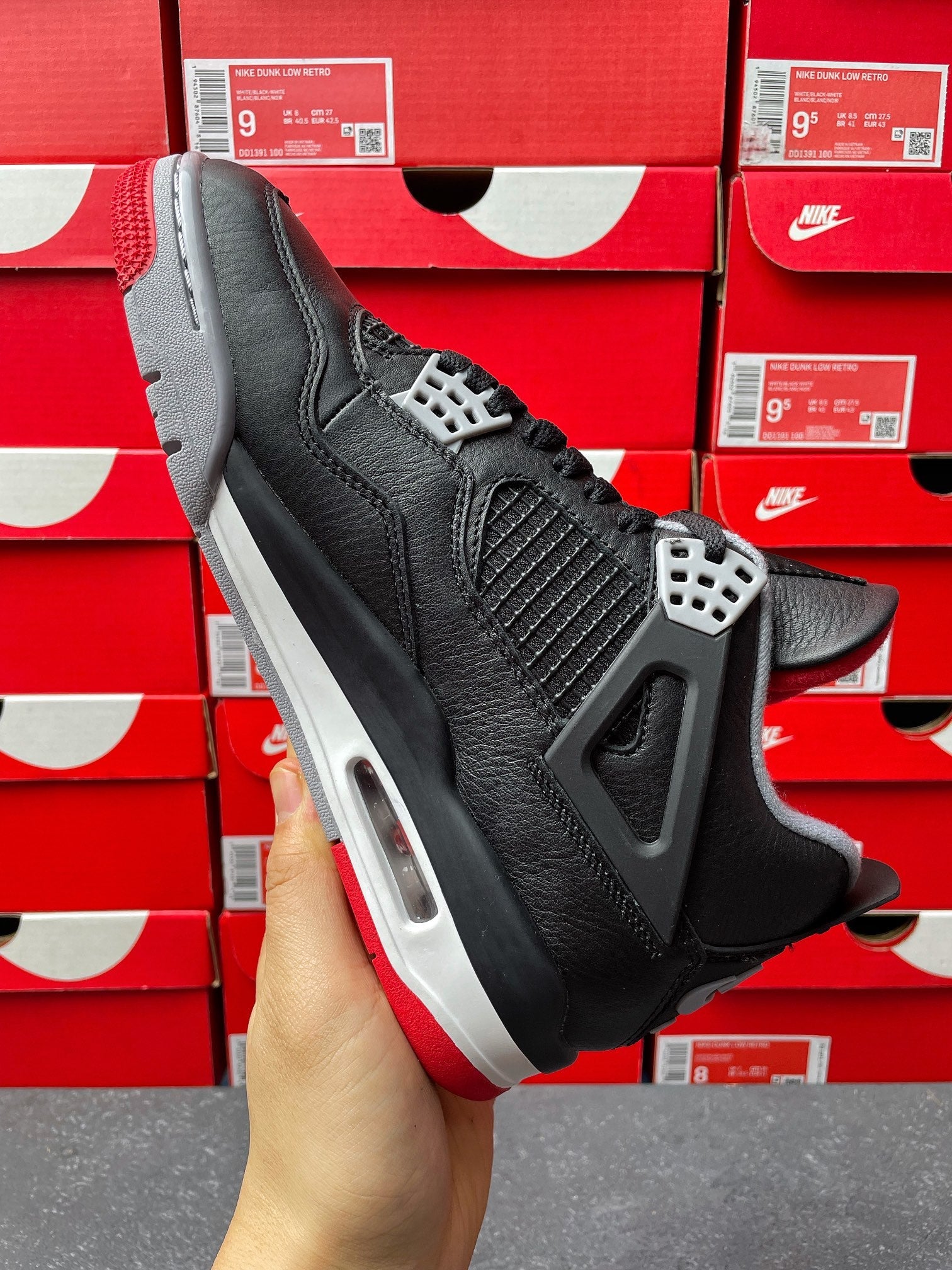 PK Batch-Air Jordan 4 “Bred Reimagined”