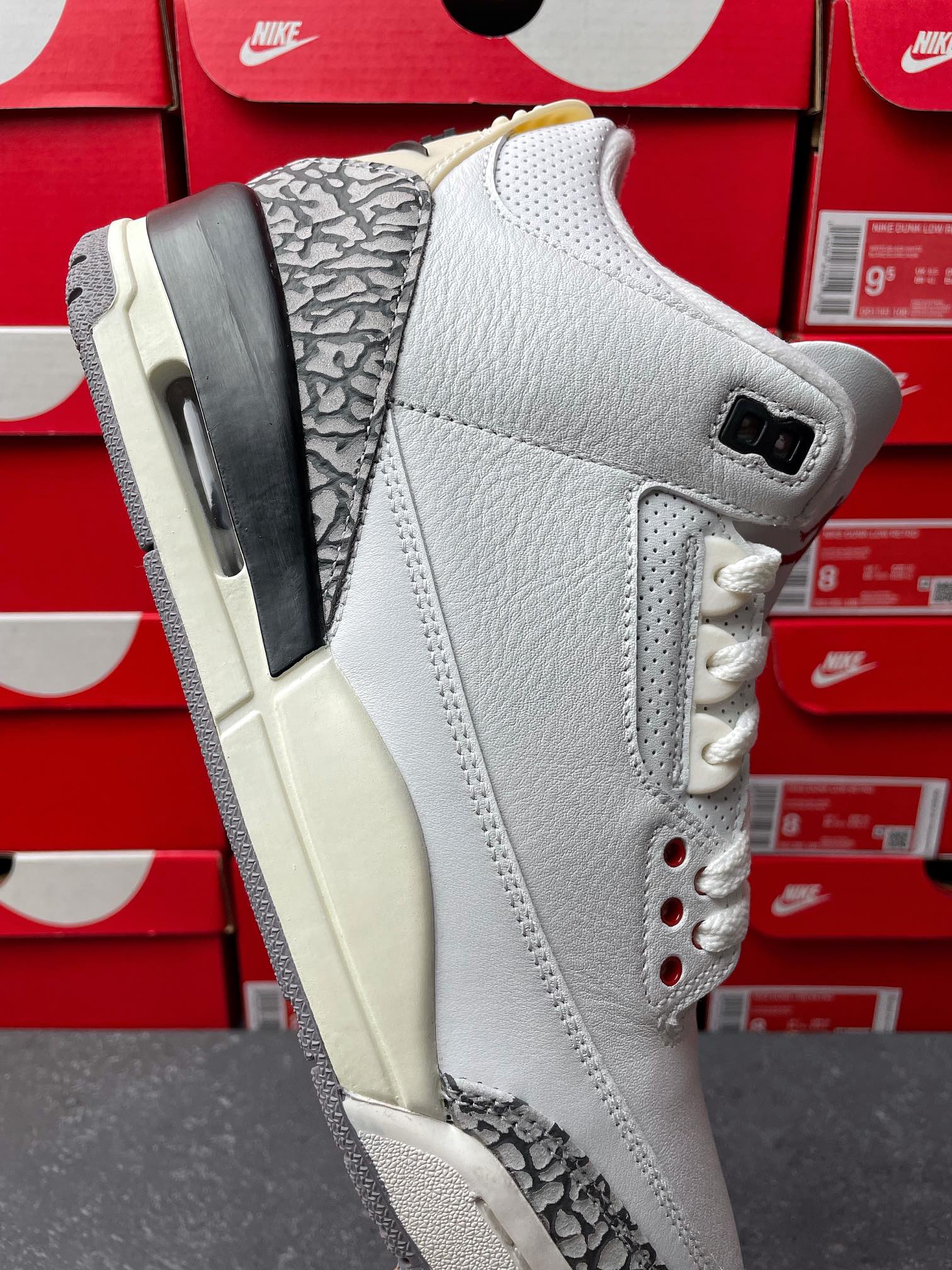 LW Batch-Air Jordan 3 “White Cement Reimagined”