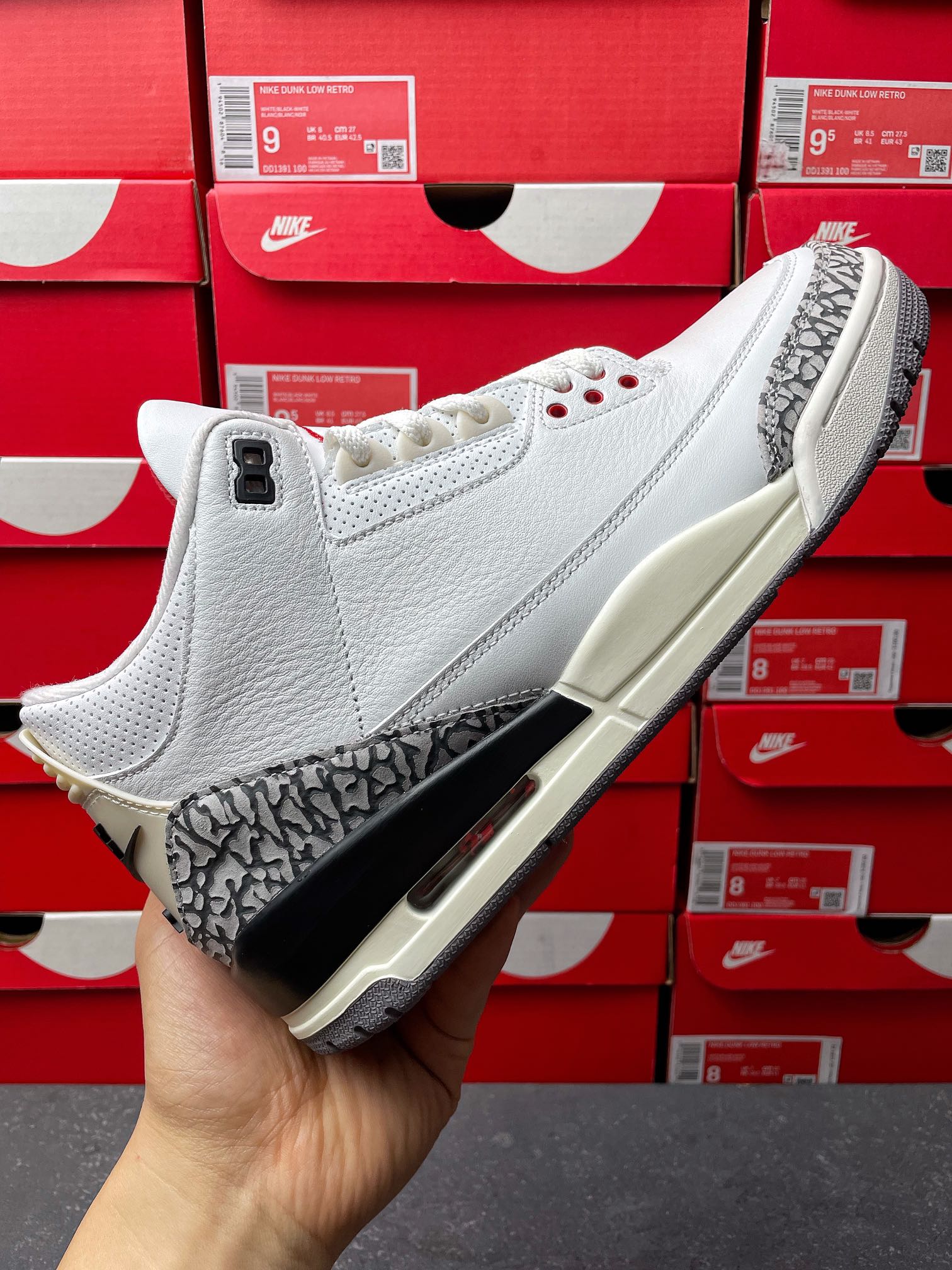 LW Batch-Air Jordan 3 “White Cement Reimagined”