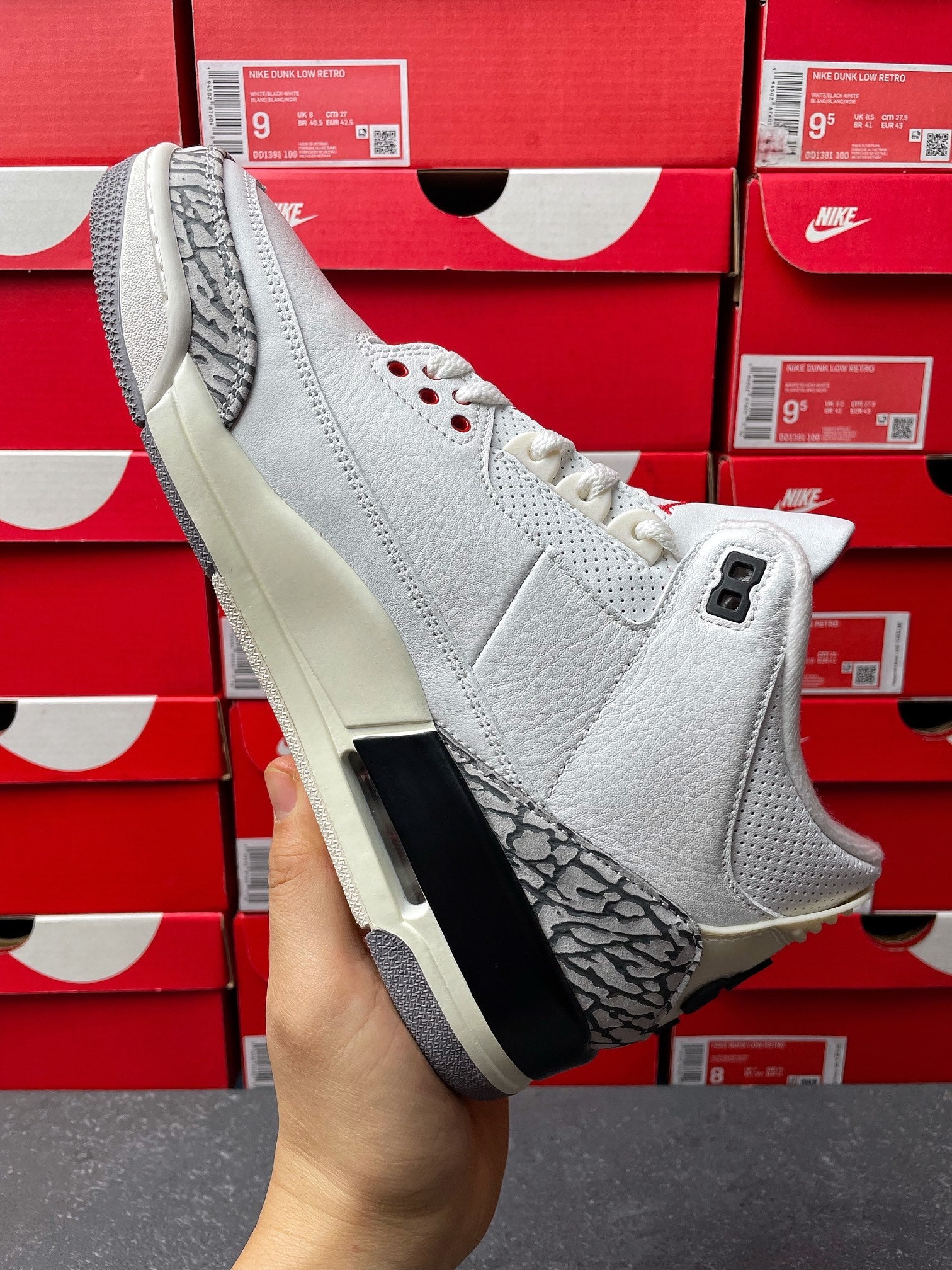 LW Batch-Air Jordan 3 “White Cement Reimagined”