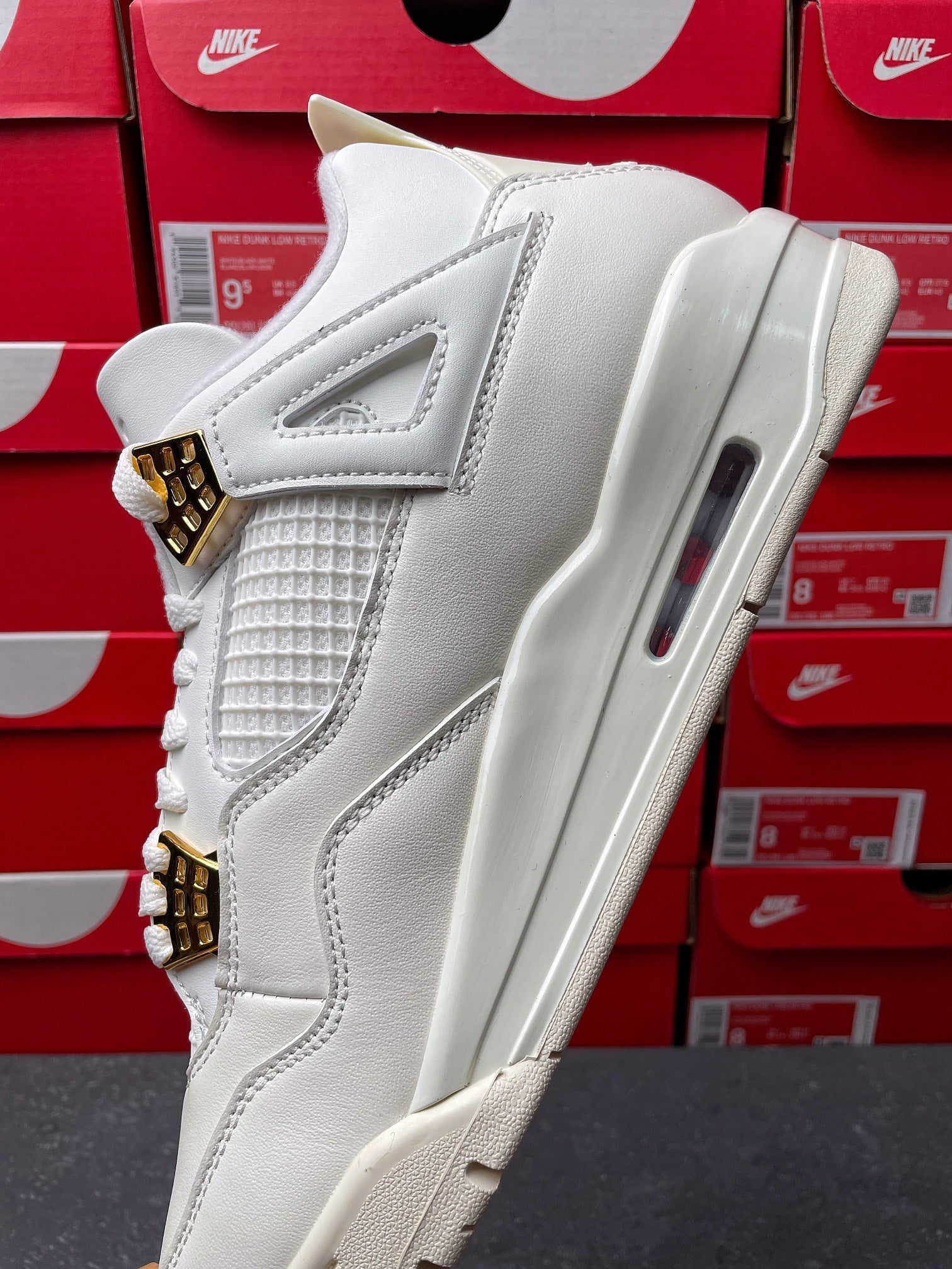 PK Batch-Air Jordan 4 “Metallic Gold”