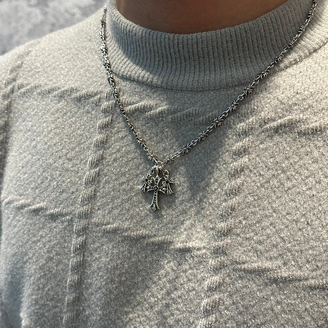 LuxluxHouse Best Quality Accessories Necklace Chrome Hearts