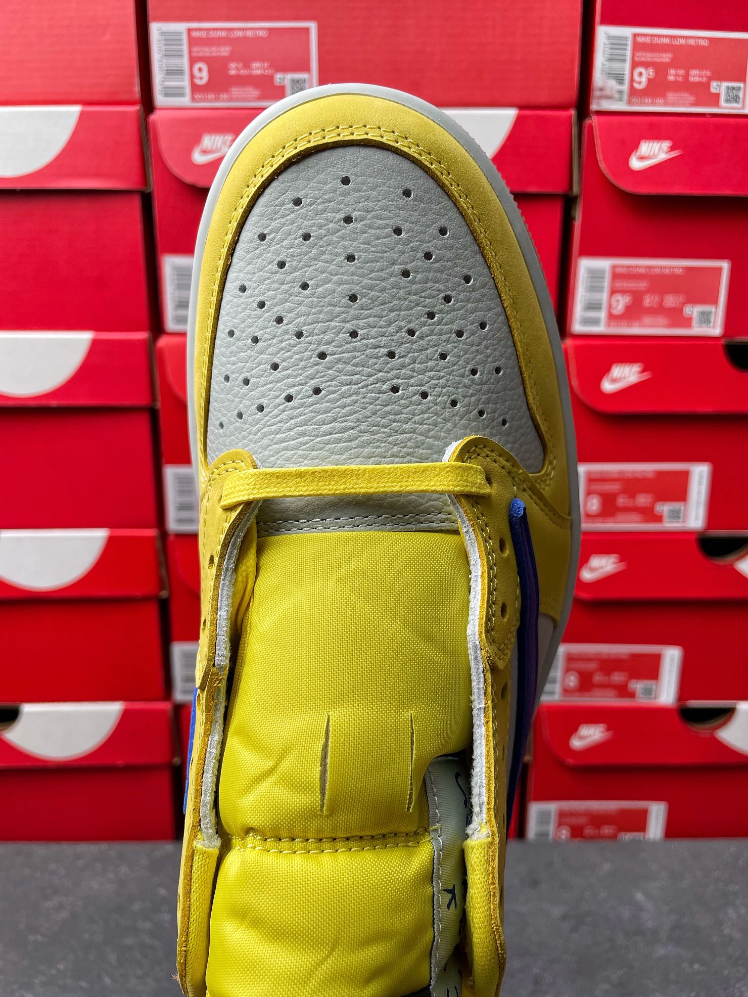 PK Batch-Air Jordan 1  × Travis Scott “Canary”