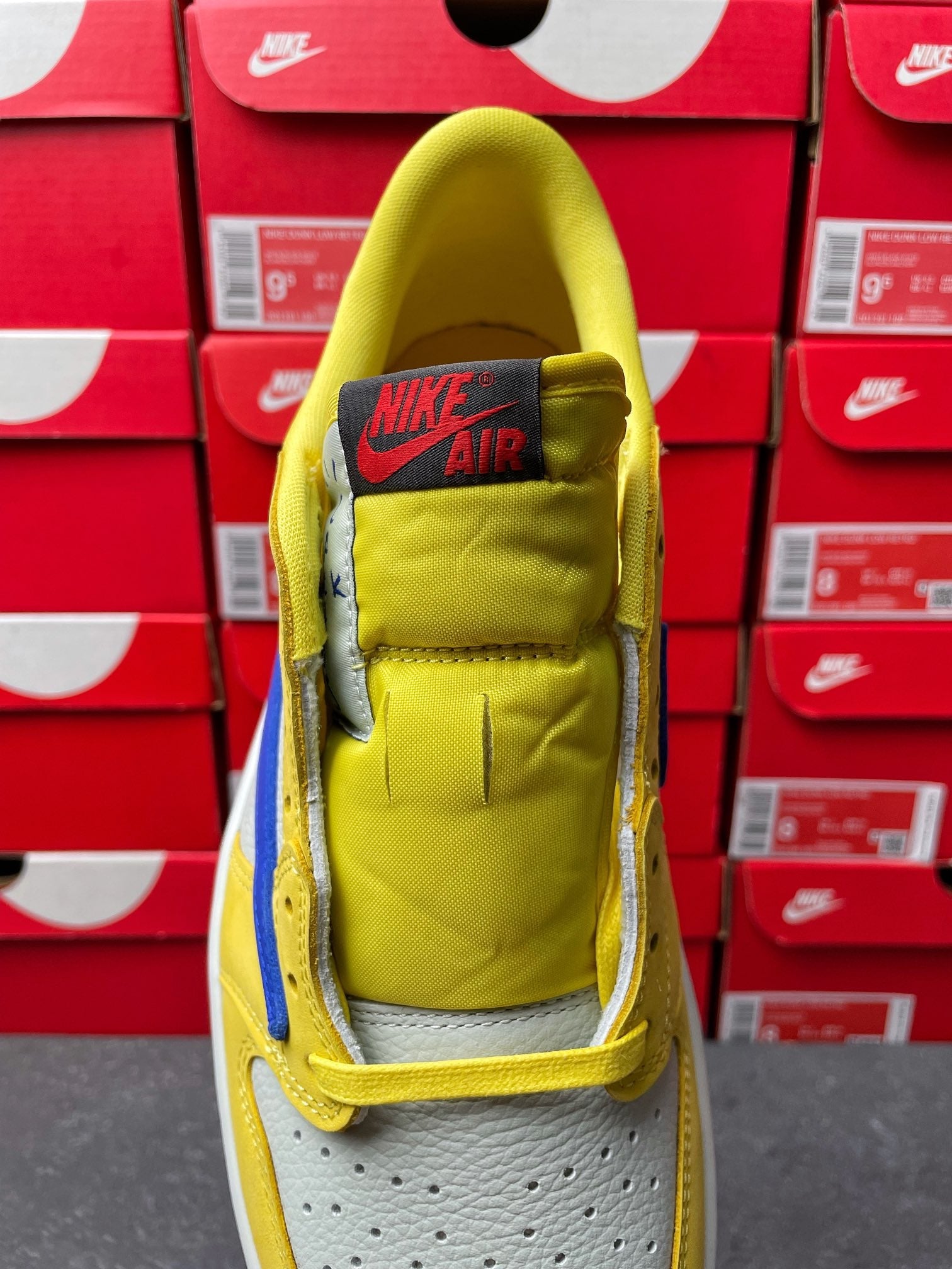 PK Batch-Air Jordan 1  × Travis Scott “Canary”