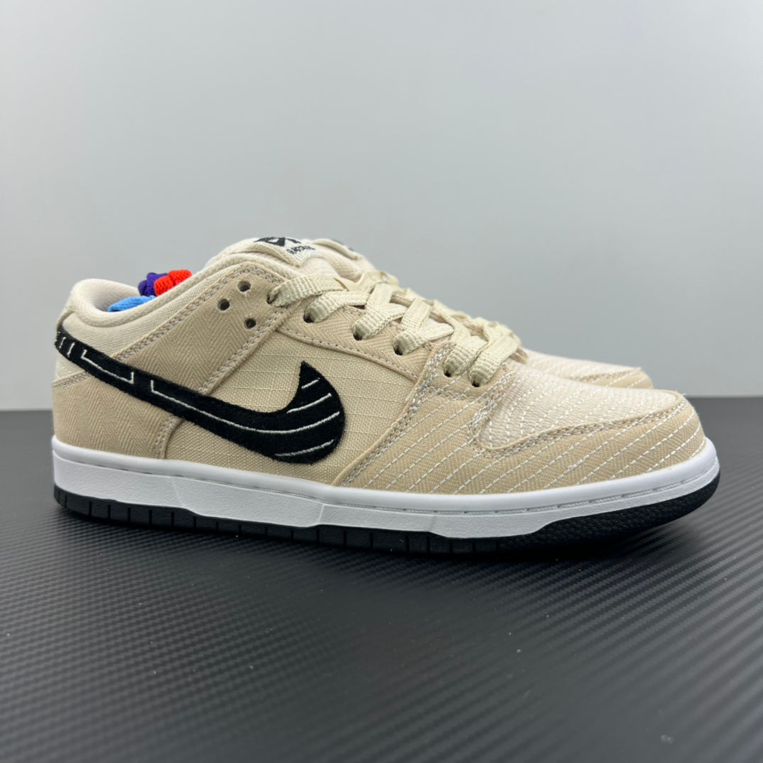 AY Batch-Albino & Preto x NK Dunk SB Low Pro "Pearl White"