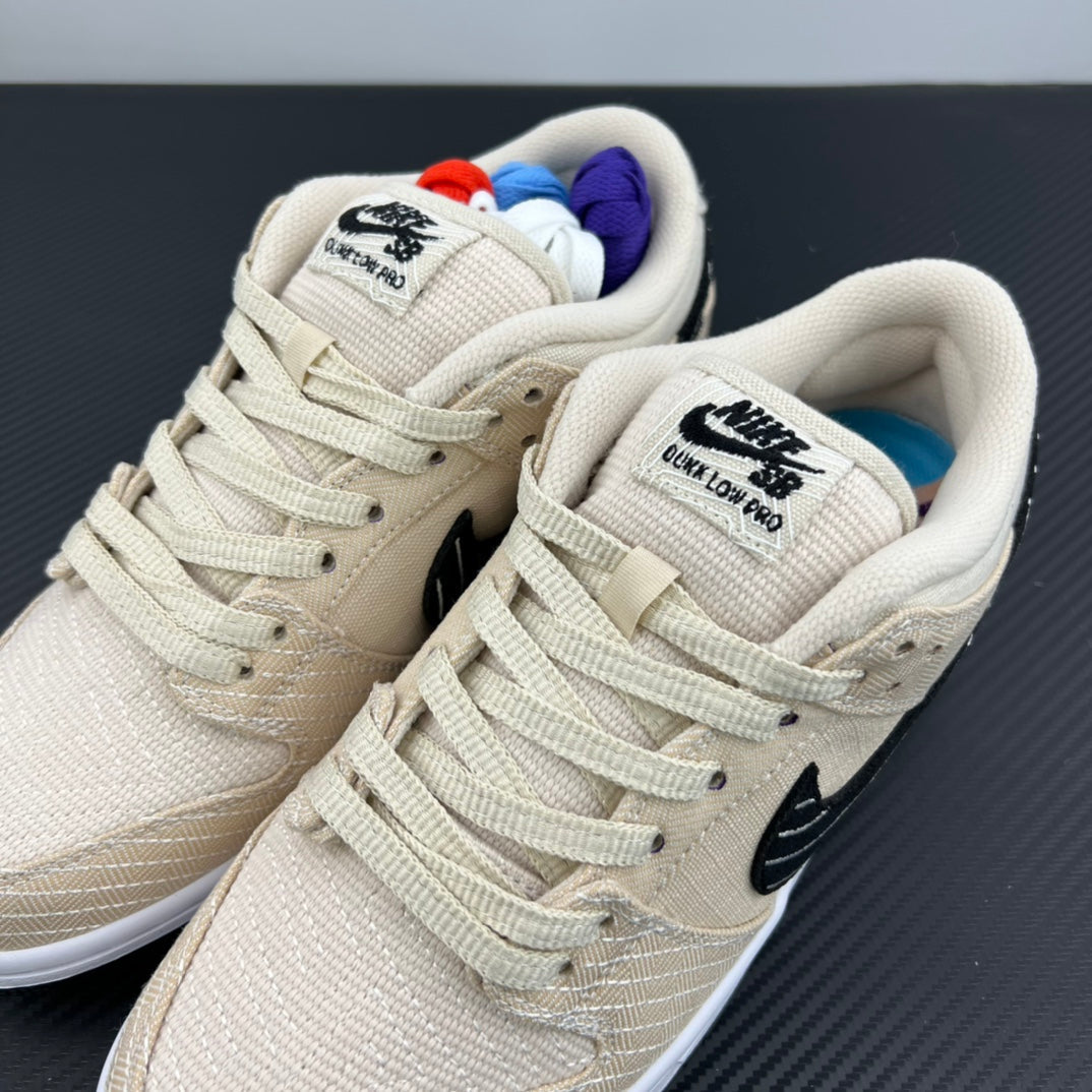 AY Batch-Albino & Preto x NK Dunk SB Low Pro "Pearl White"