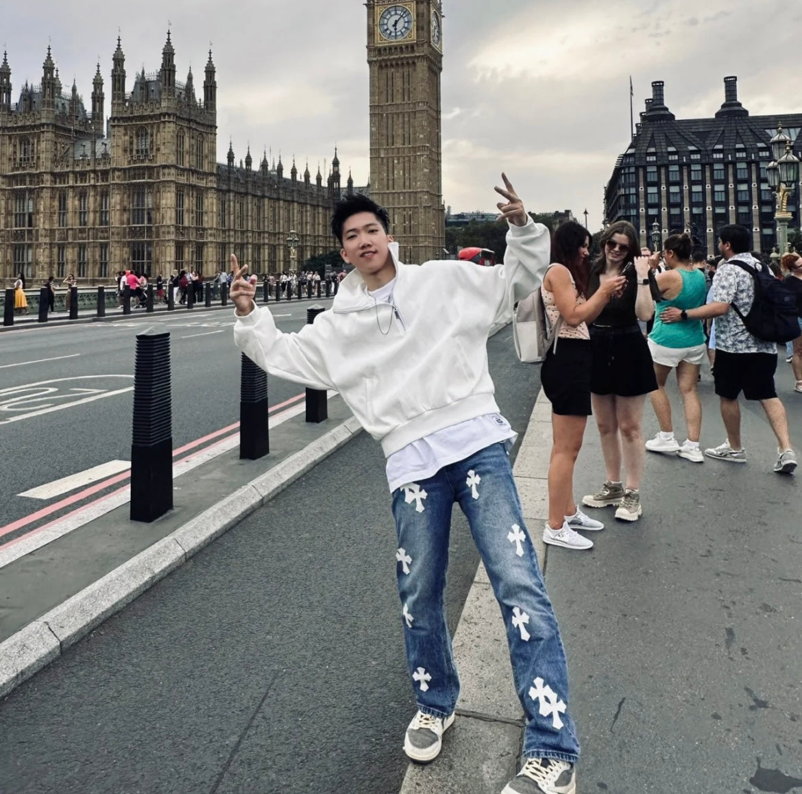 LuxluxHouse Best Quality Clothes Pants Chrome Hearts