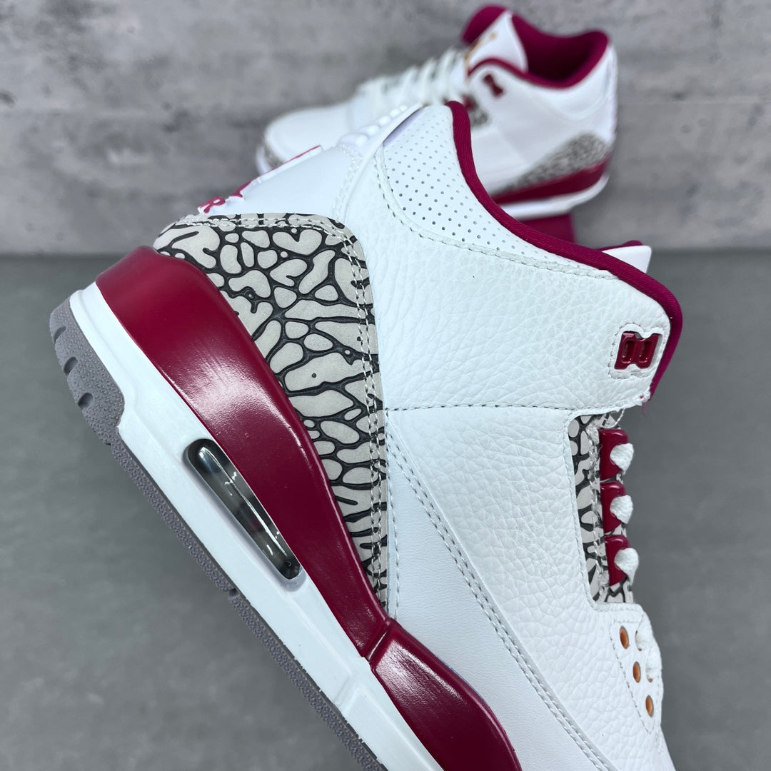 i8 Batch-Air Jordan 3 “Cardinal Red”