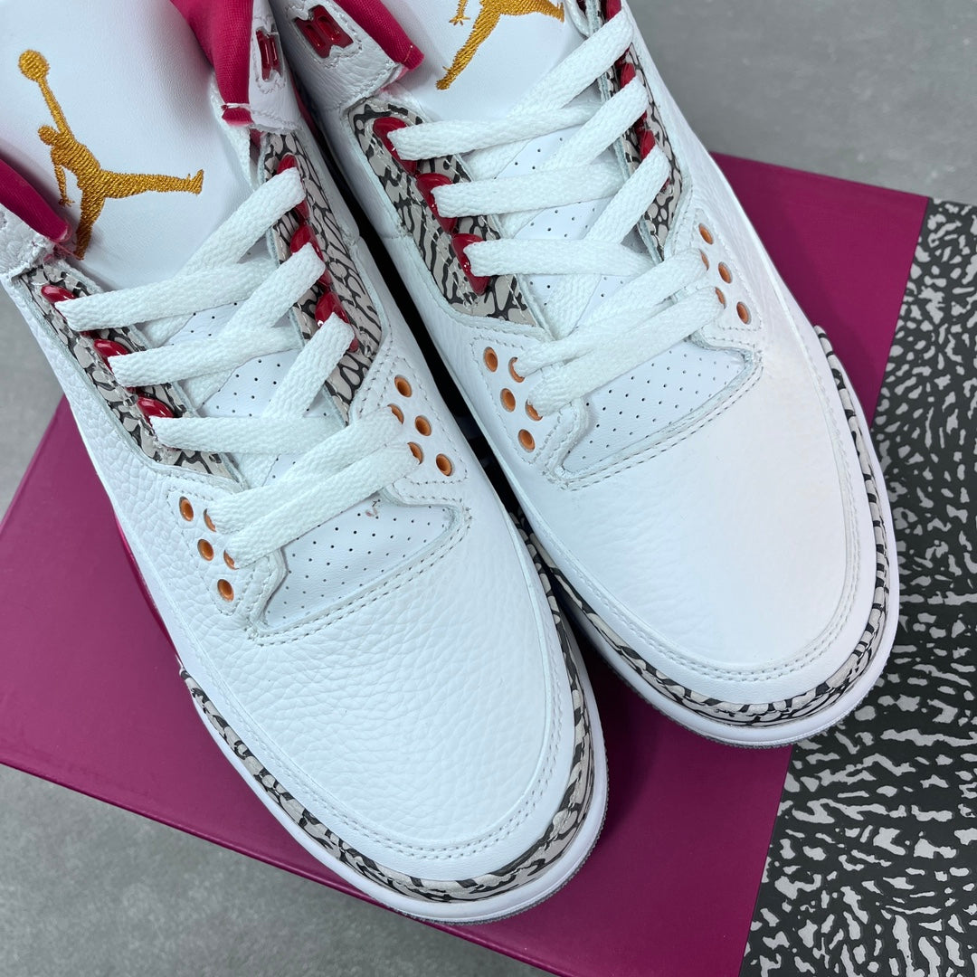 i8 Batch-Air Jordan 3 “Cardinal Red”