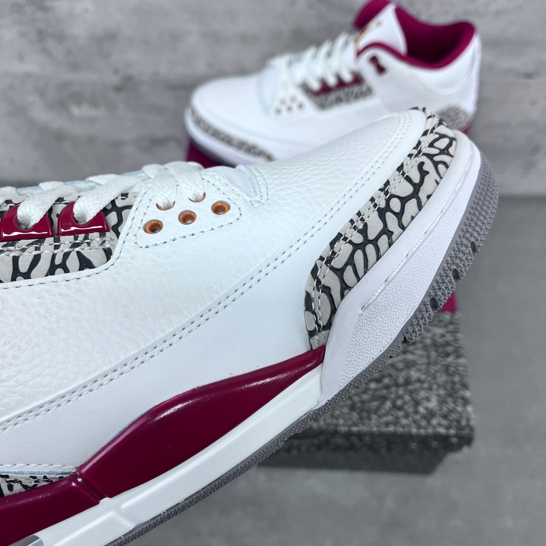 i8 Batch-Air Jordan 3 “Cardinal Red”