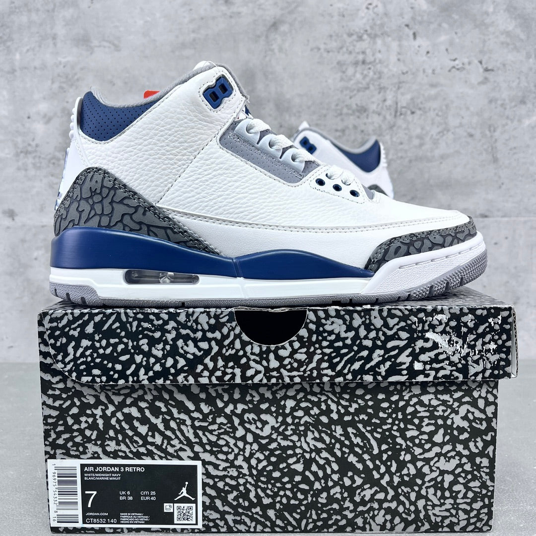 i8 Batch-Air Jordan 3 “True Blue”