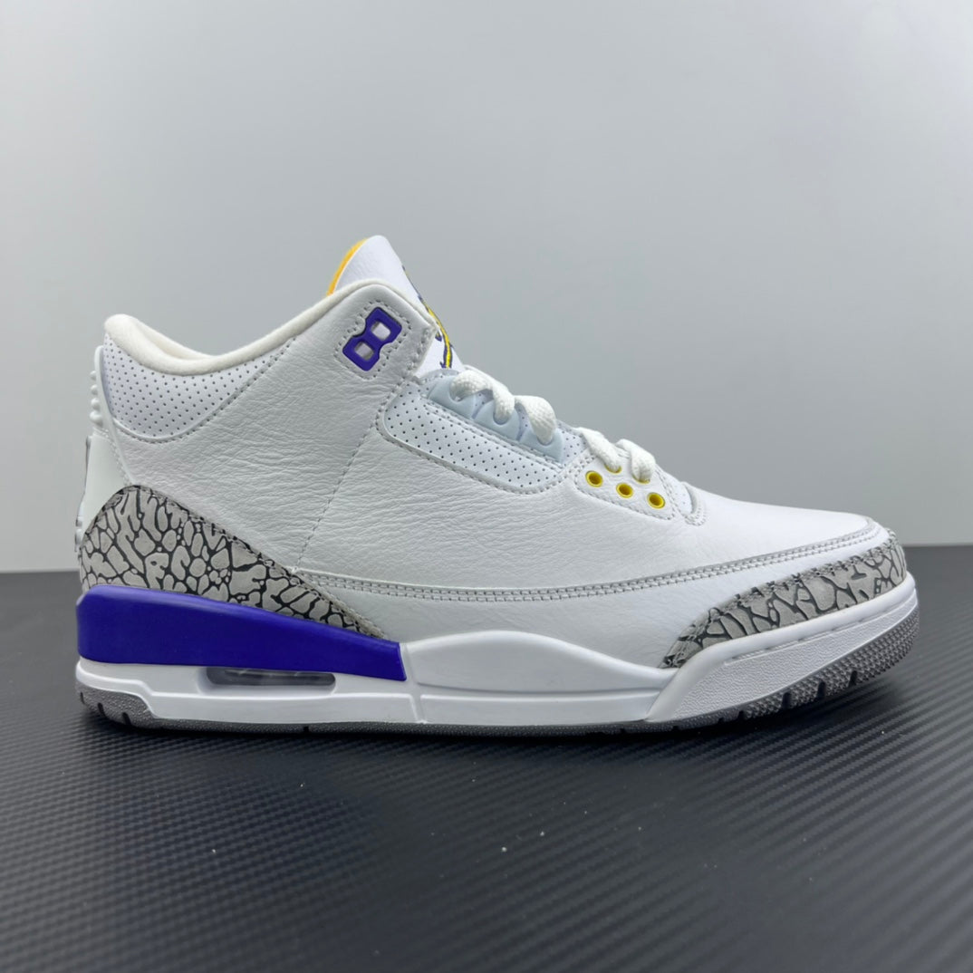 LW Batch-Air Jordan 3 “ Lakers”