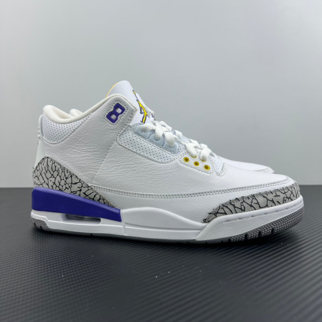 LW Batch-Air Jordan 3 “ Lakers”