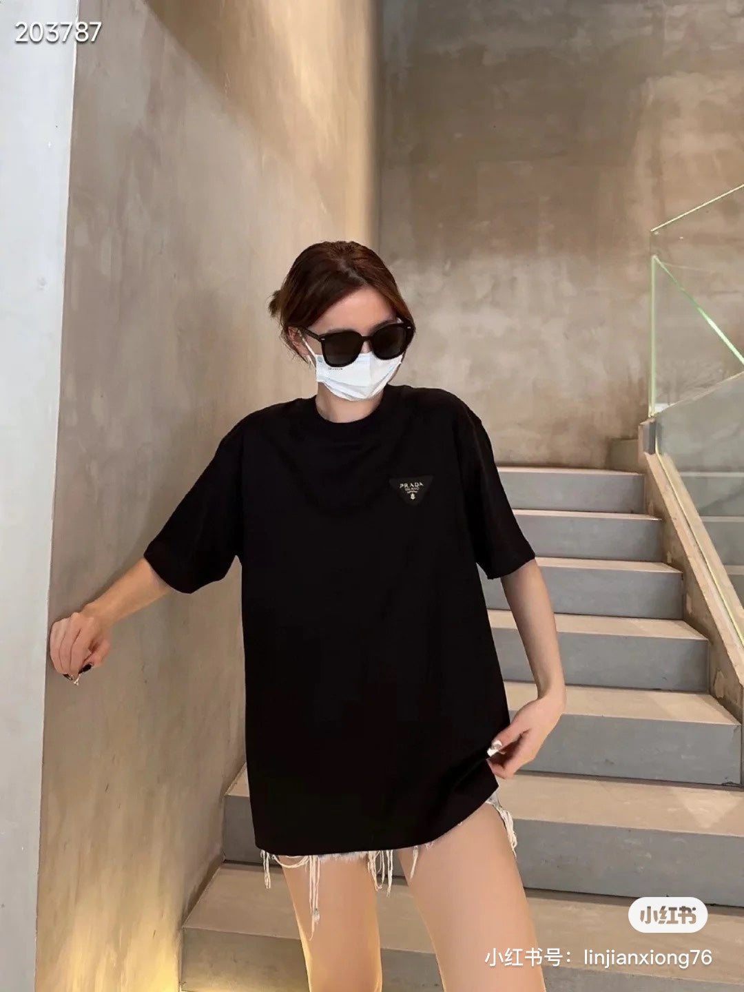 LuxluxHouse Best Quality Clothes T-shirt Prada