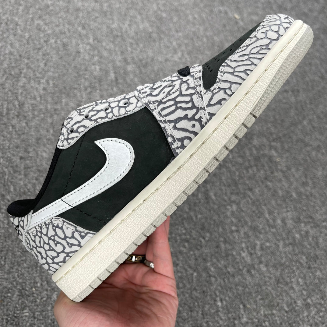 FS Batch-Air Jordan 1 retro Low OG “Black Elephant”