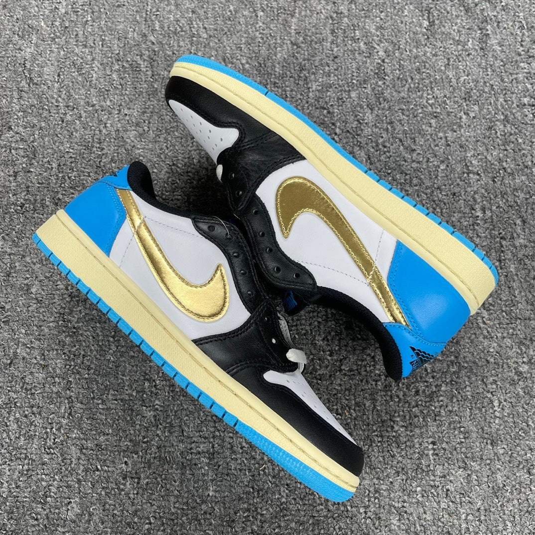 FS Batch-Air Jordan 1 retro Low OG “Blue gold”