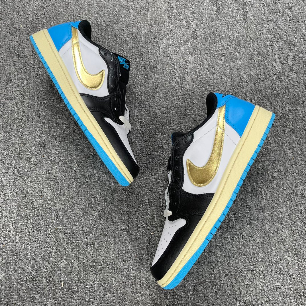 FS Batch-Air Jordan 1 retro Low OG “Blue gold”