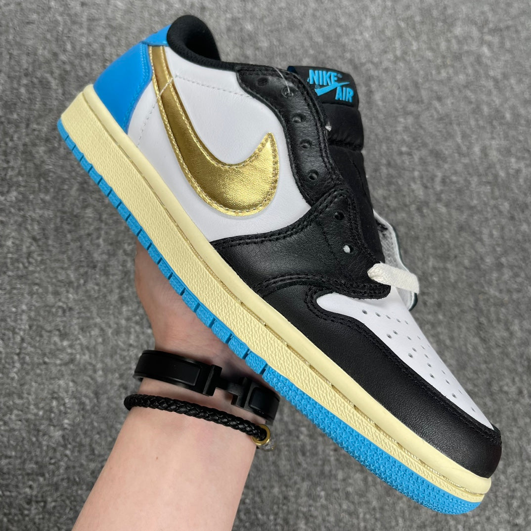 FS Batch-Air Jordan 1 retro Low OG “Blue gold”