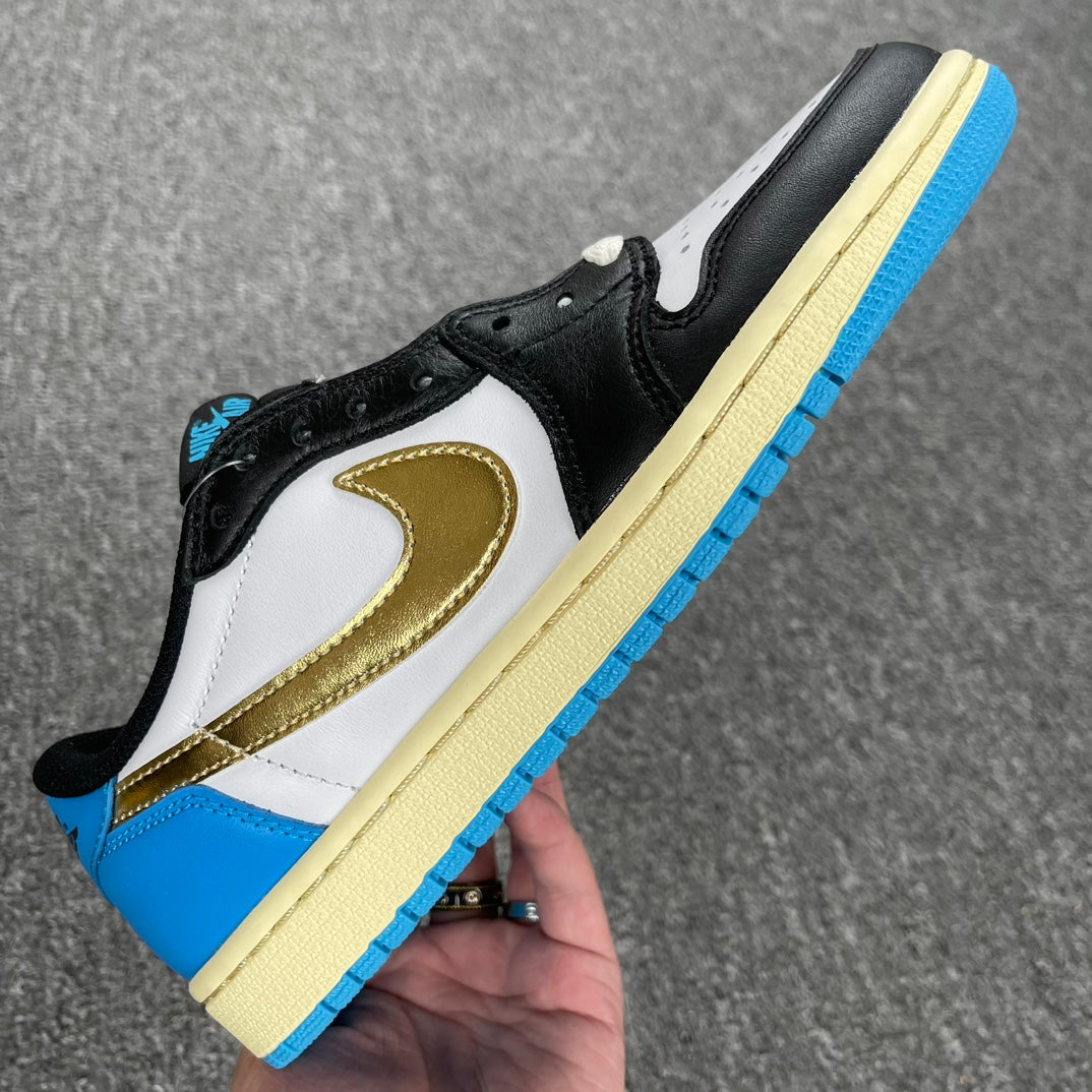 FS Batch-Air Jordan 1 retro Low OG “Blue gold”