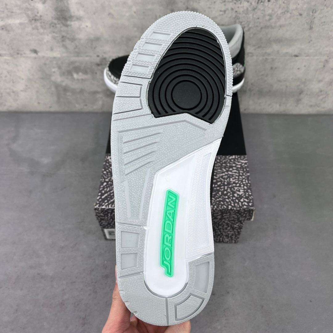 i8 Batch-Air Jordan 3 “Green Glow”